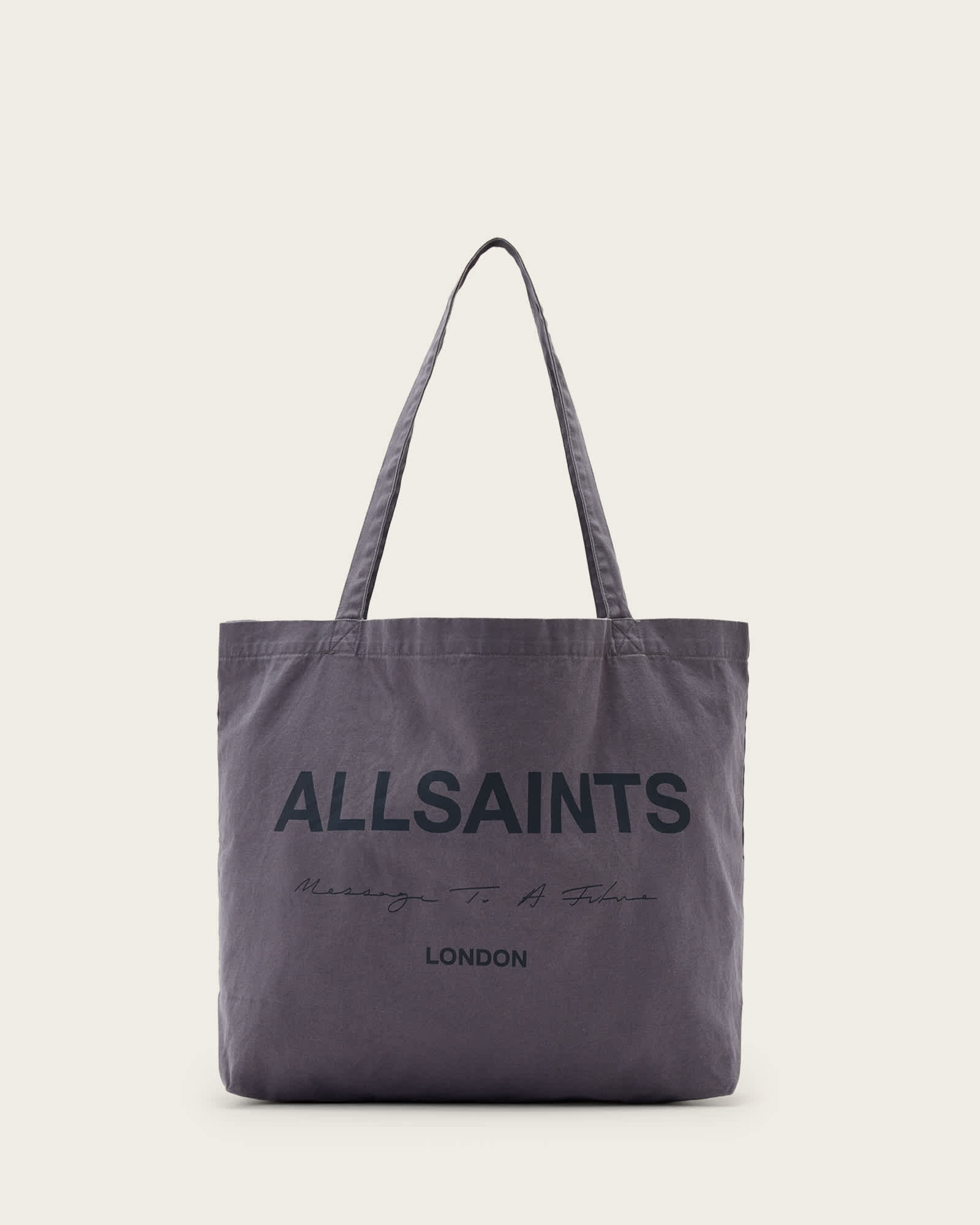AllSaints Future Cotton Tote Bag