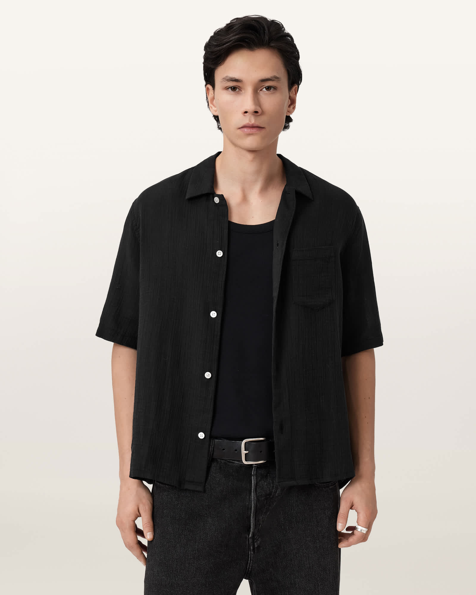 AllSaints Bale Short Sleeve Shirt