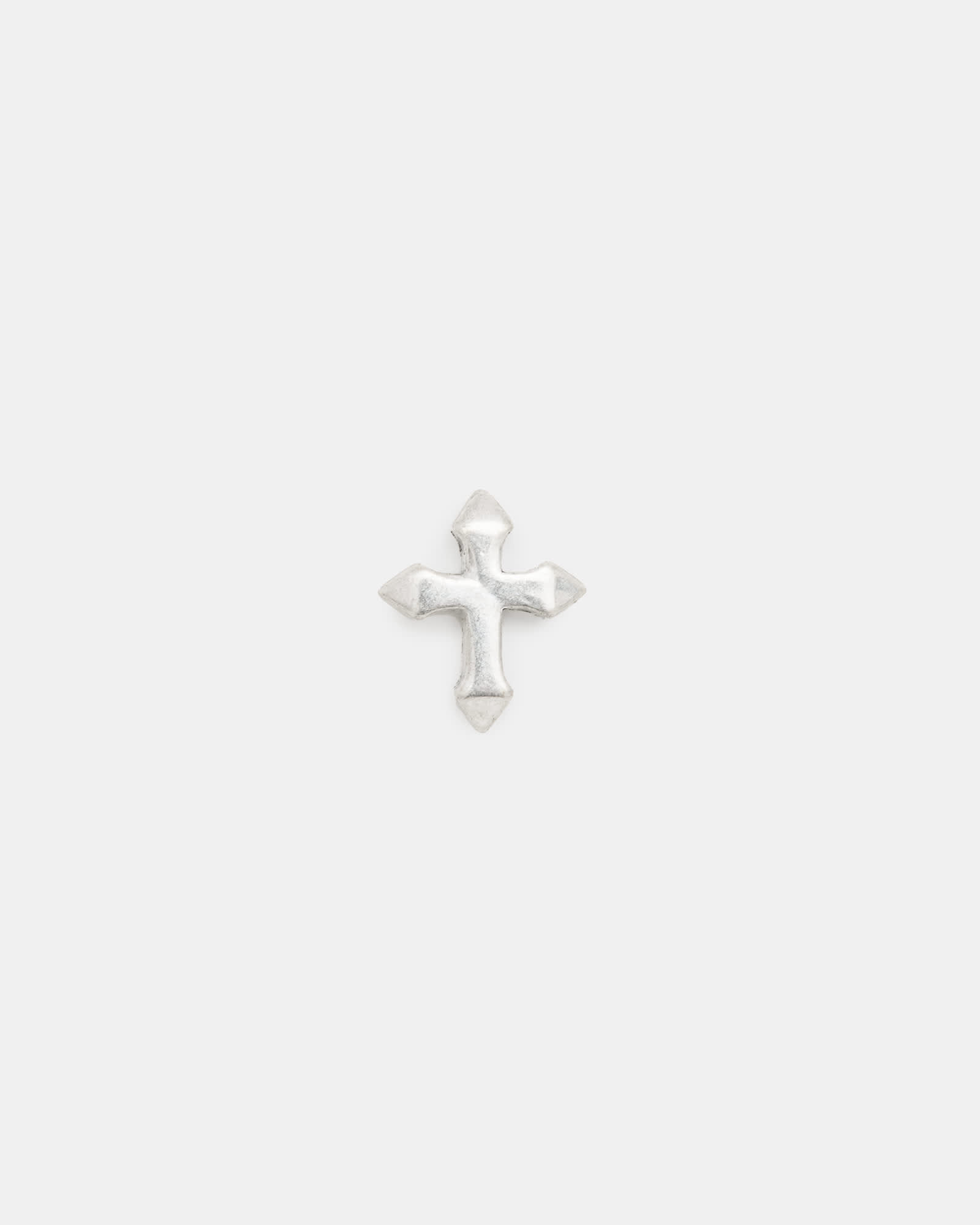 AllSaints Glass Lennox Cross Stud Earring