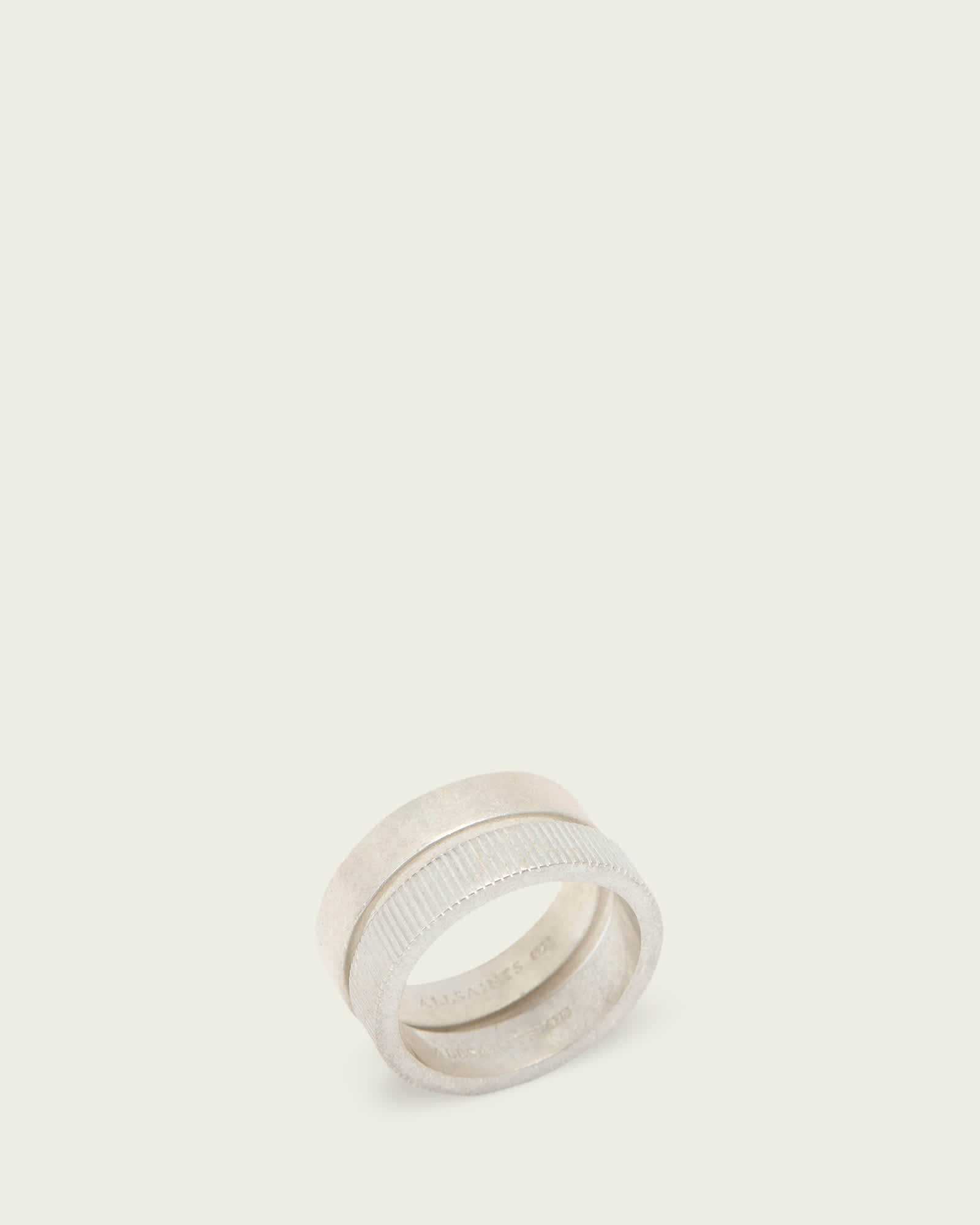 AllSaints Men's Otto Double Rings