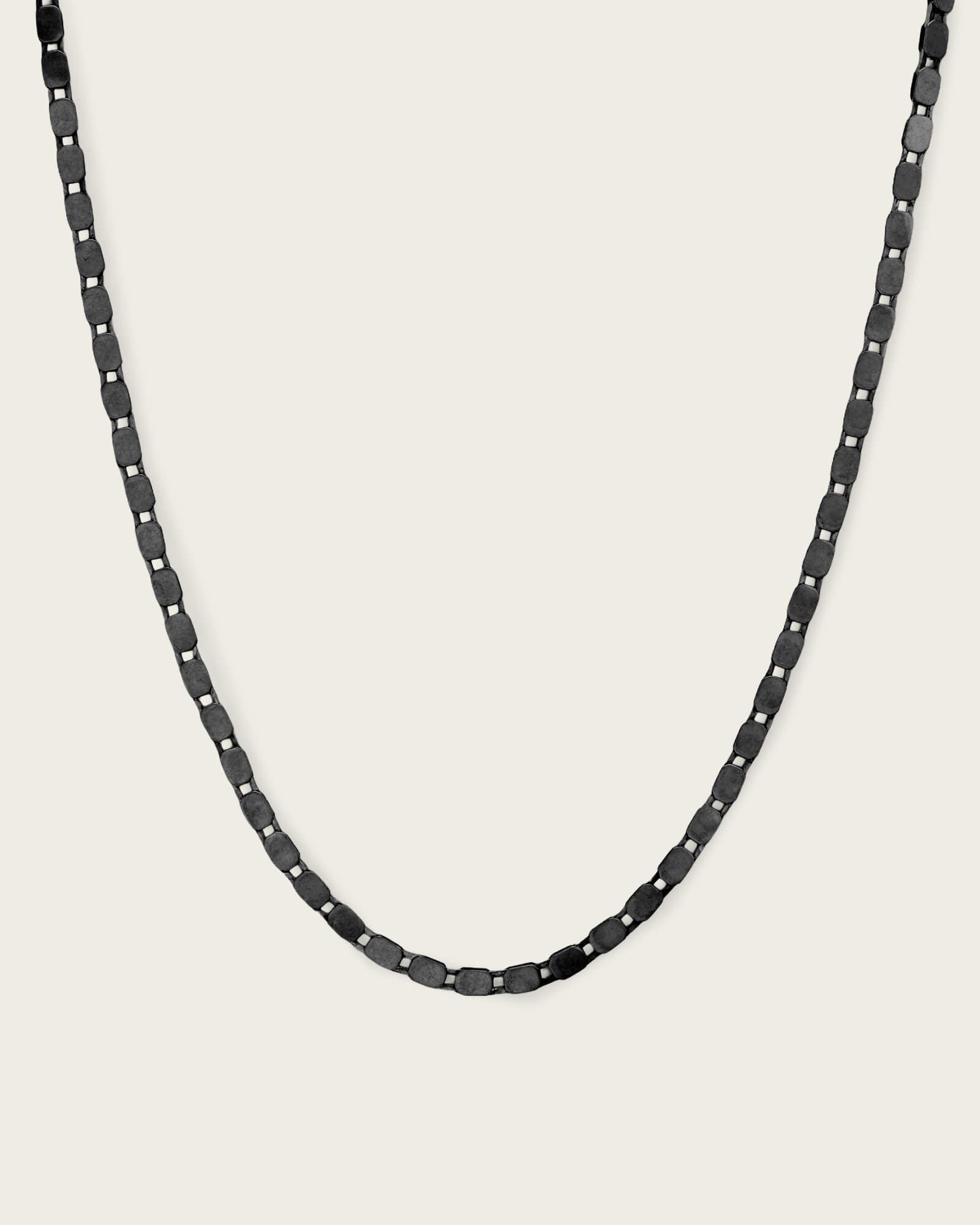 AllSaints Axel Hexagon Chain Necklace