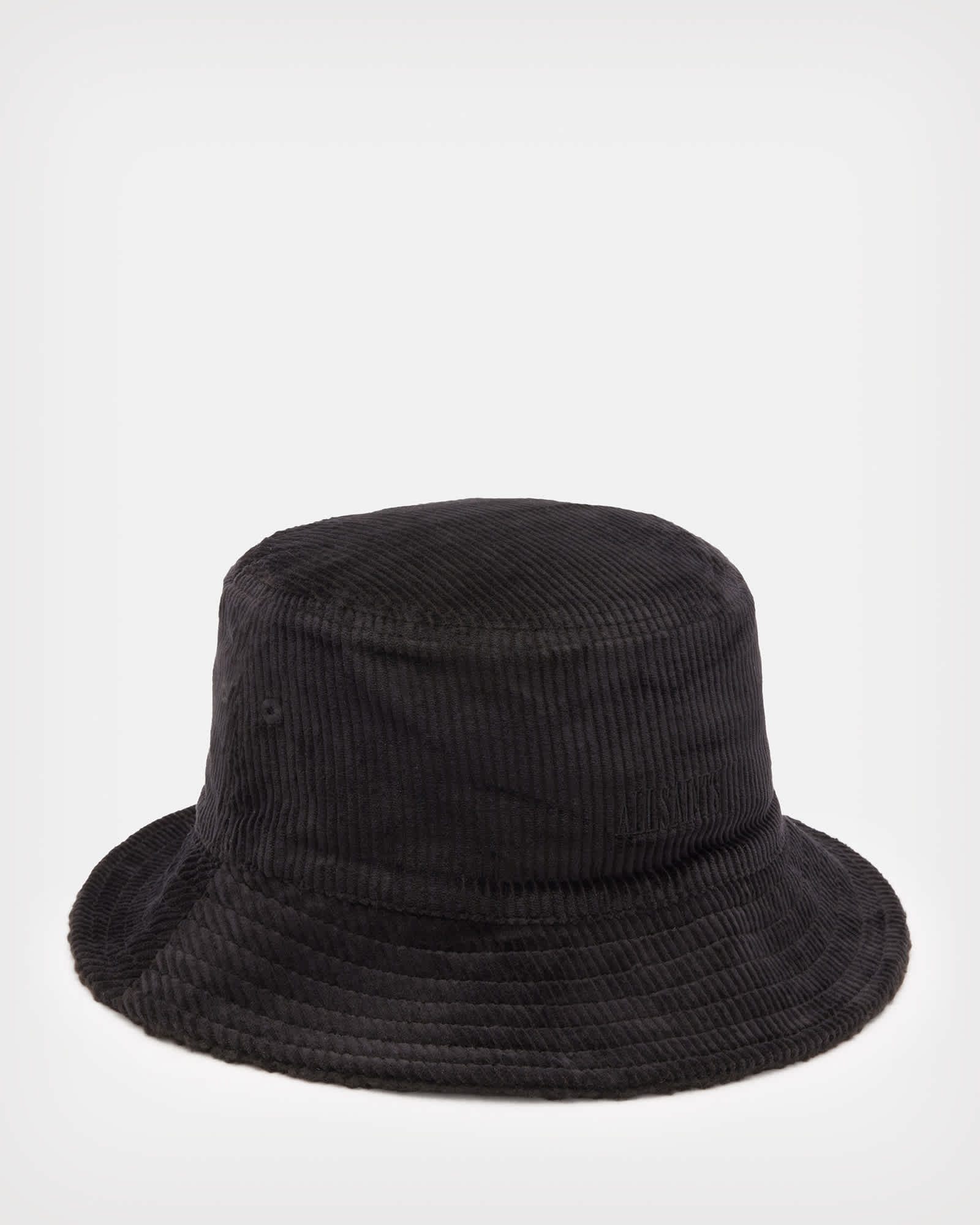 AllSaints Embroidery Corduroy Sherpa Reversible Bucket Hat