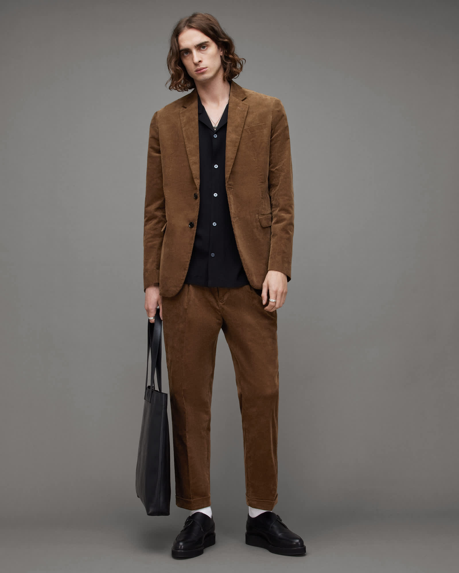 Allsaints Men's Kiels Slim Fit Corduroy Blazer - Size  36