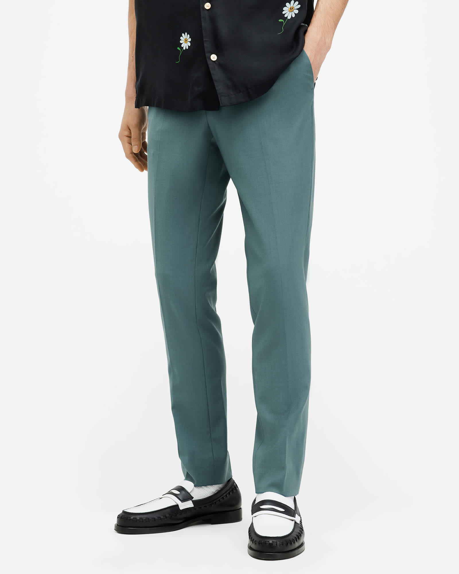 Allsaints Men's Moad Skinny Fit Stretch Trousers - Size  30