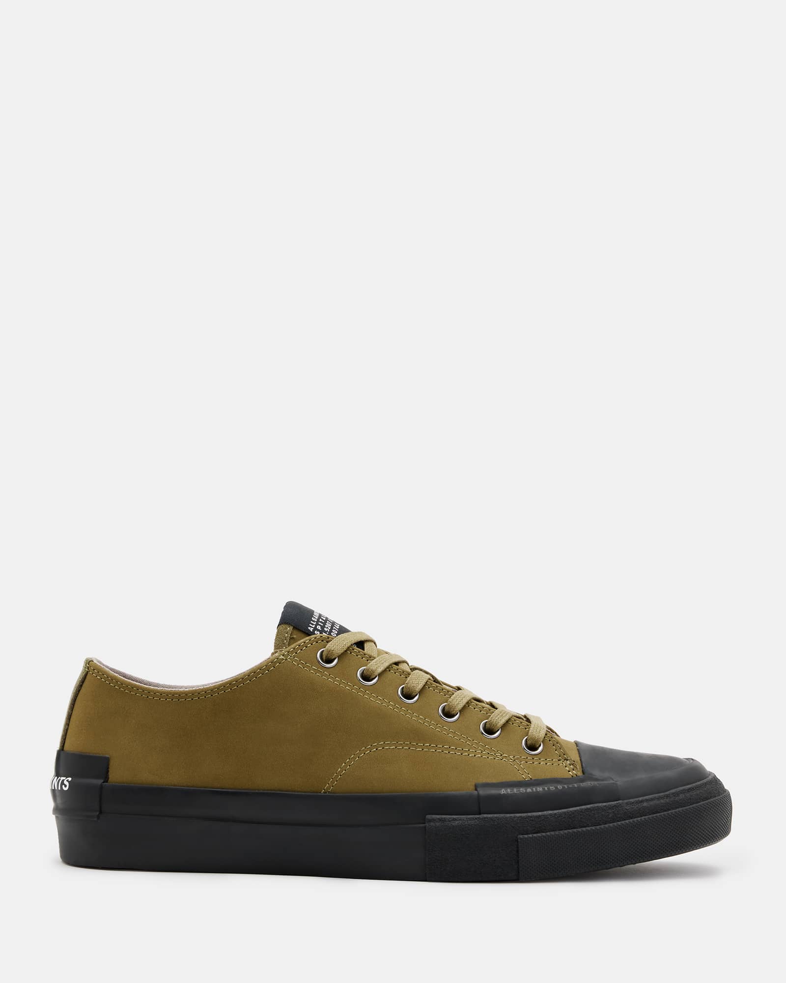 Allsaints Men's Redd Suede Low Top Trainers - Size  8