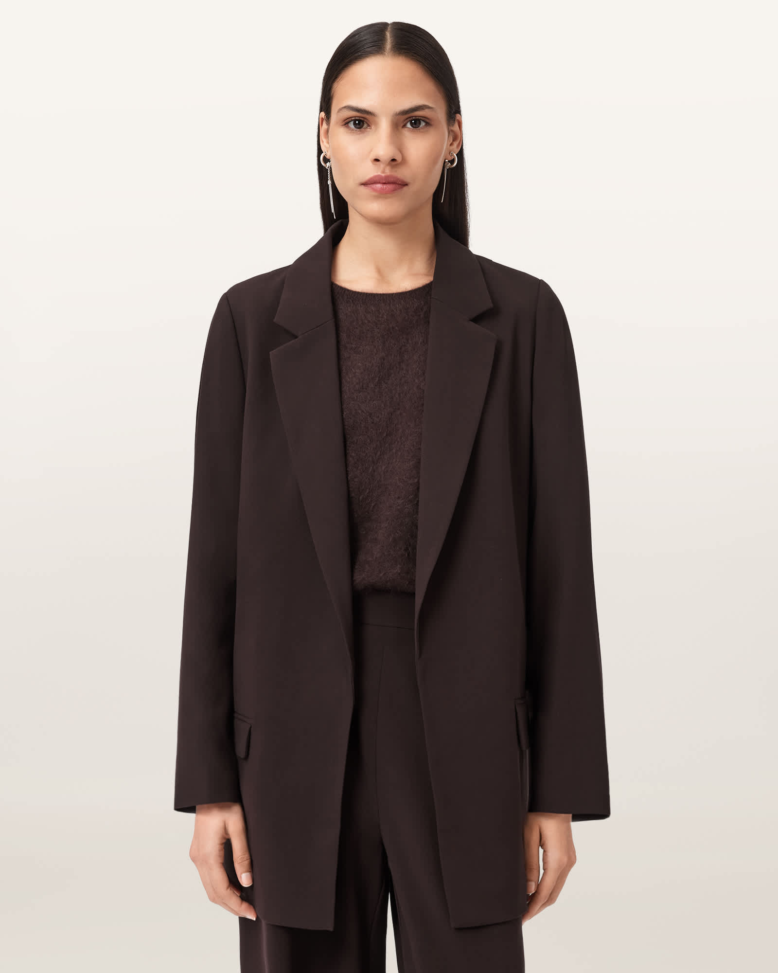 Allsaints Main: 63% Polyester In Red