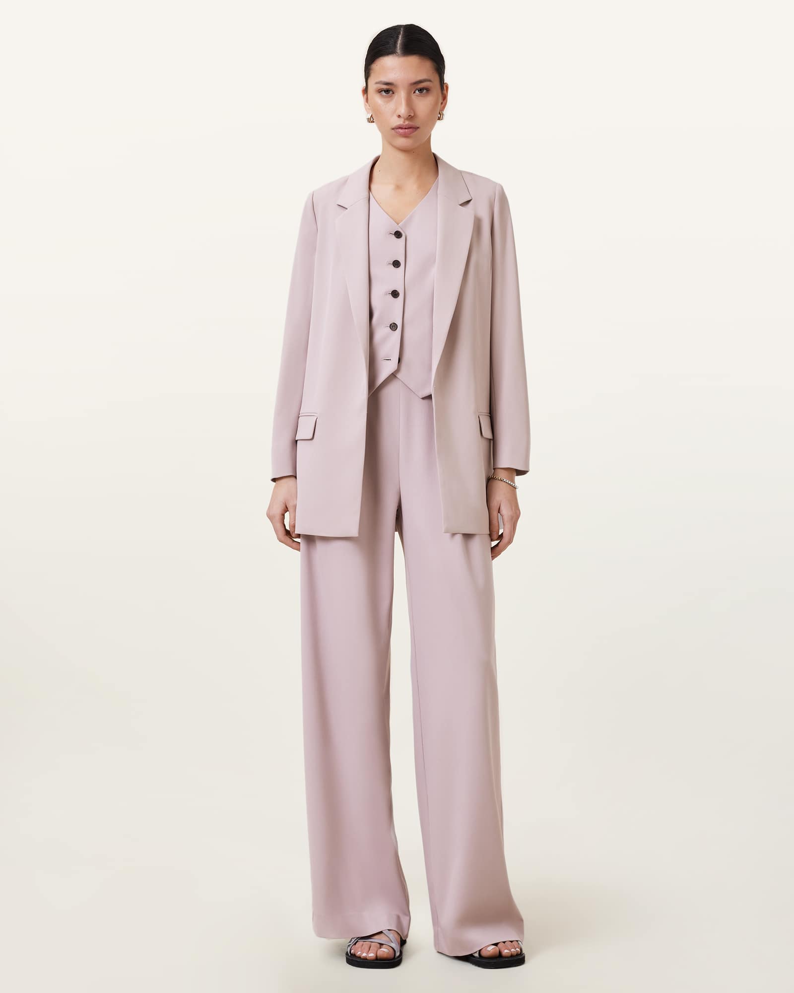 Allsaints Women's Aleida Lightweight Tri Blazer - Size  8