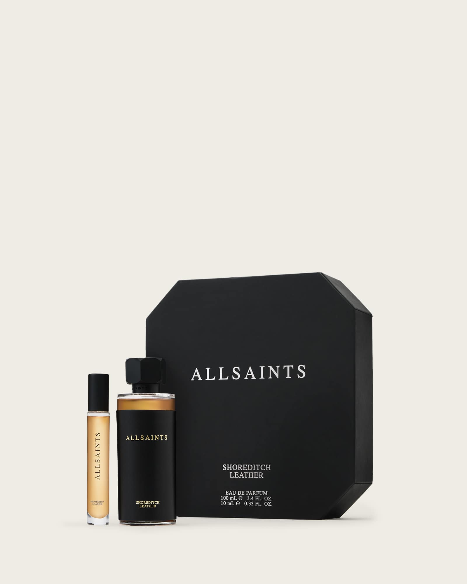 Allsaints Shoreditch Leather Gift Set In Multi