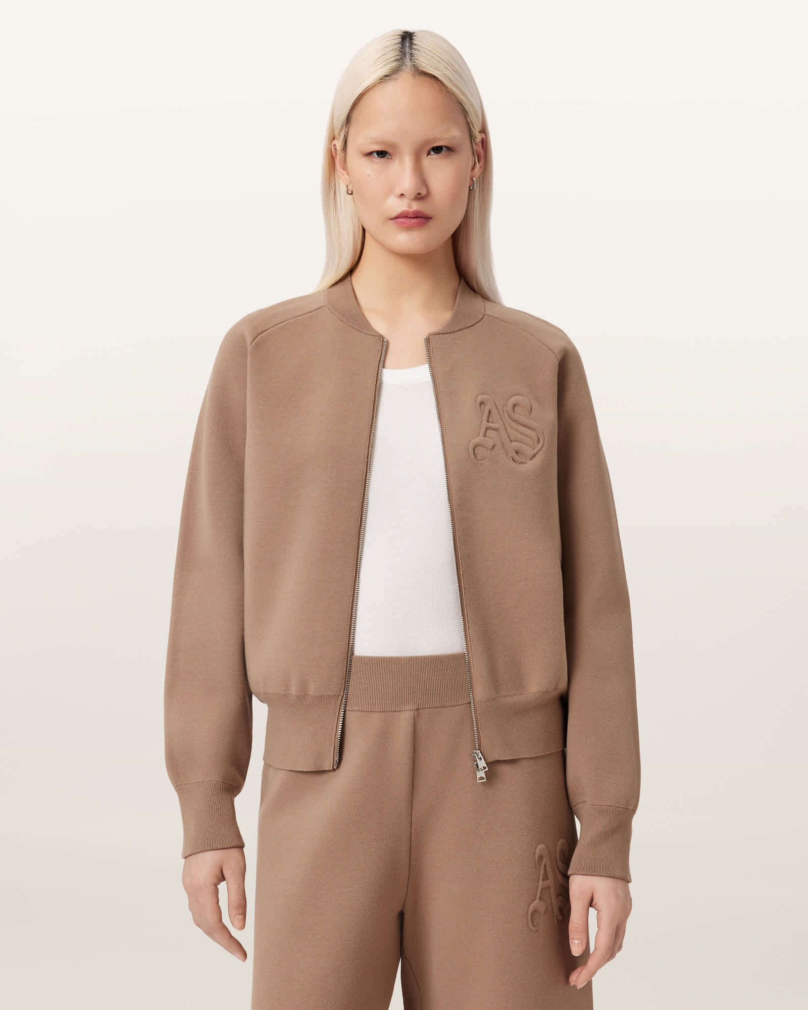 Allsaints Women's Sonny Zip Up Cardigan - Size  M