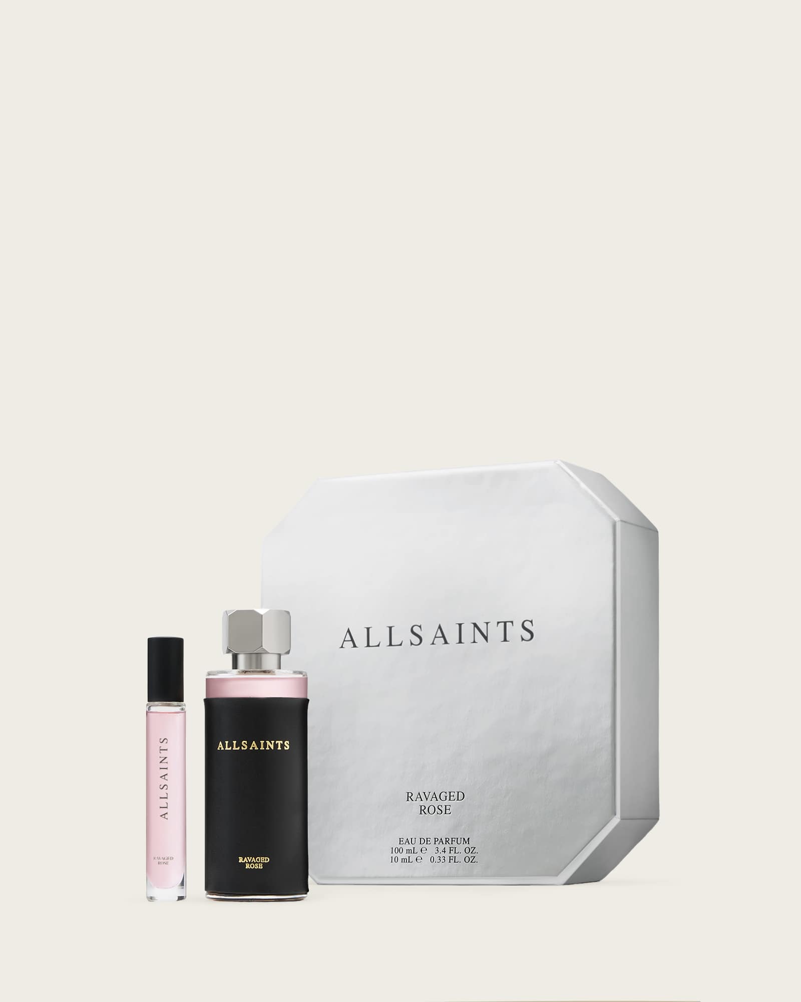 Allsaints Ravaged Rose Gift Set In Multi