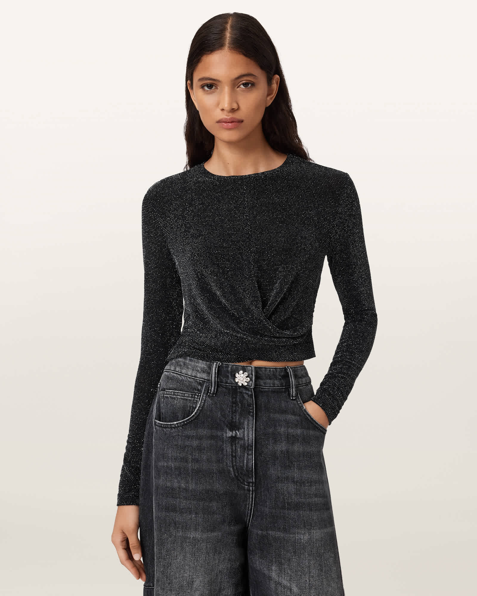 Allsaints Main: 93% Polyester In Multi