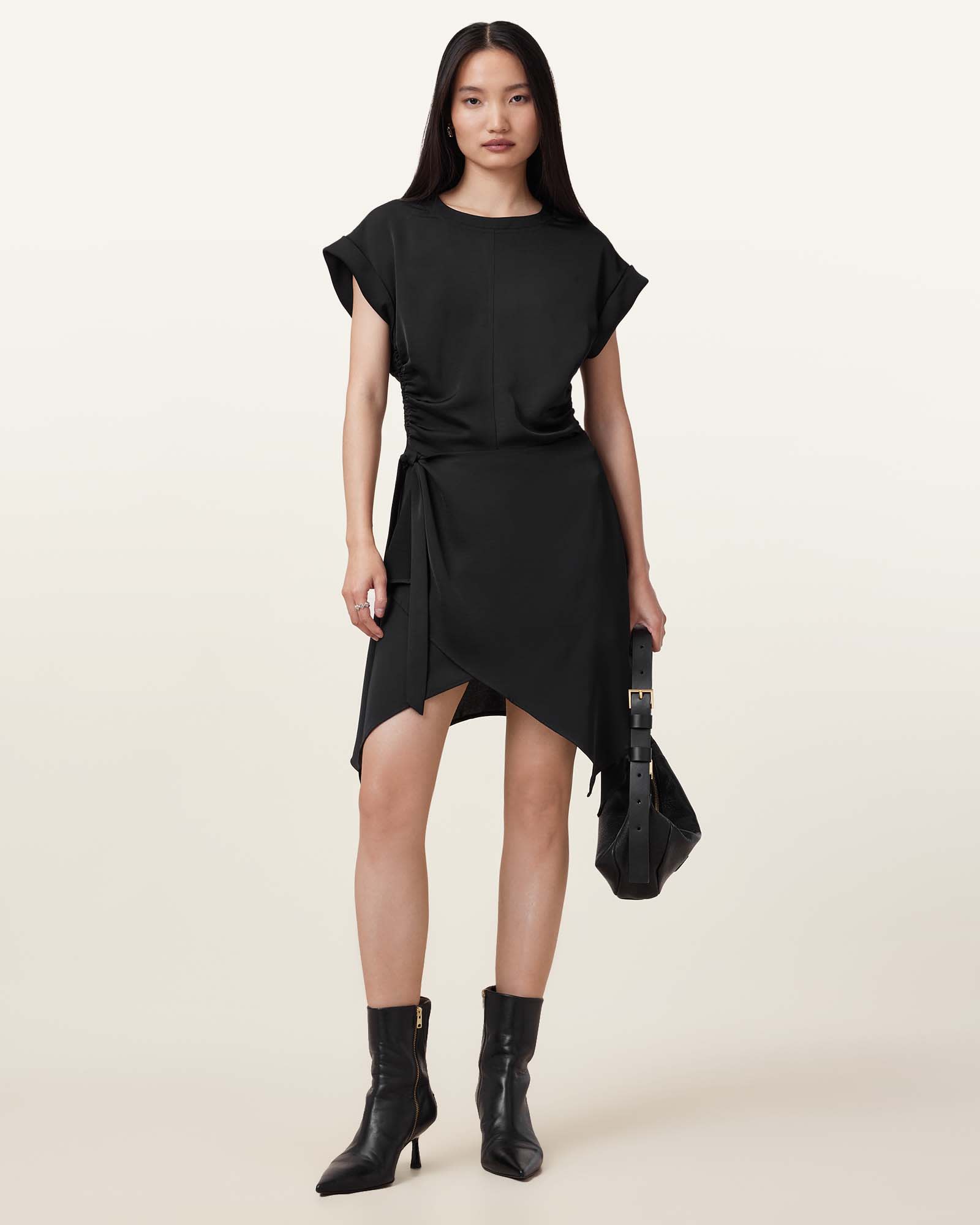 Allsaints Women's Riko Wrap Mini Dress - Size  6