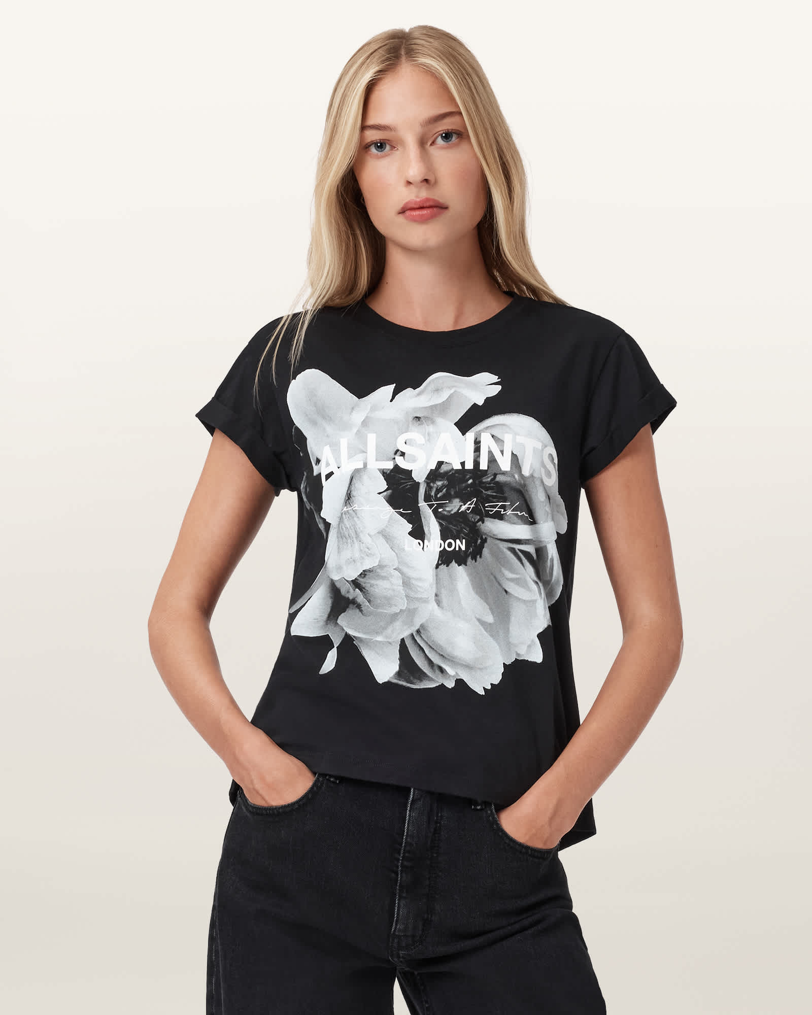 Allsaints Women's Lena Anna Floral T-Shirt - Size  Xs