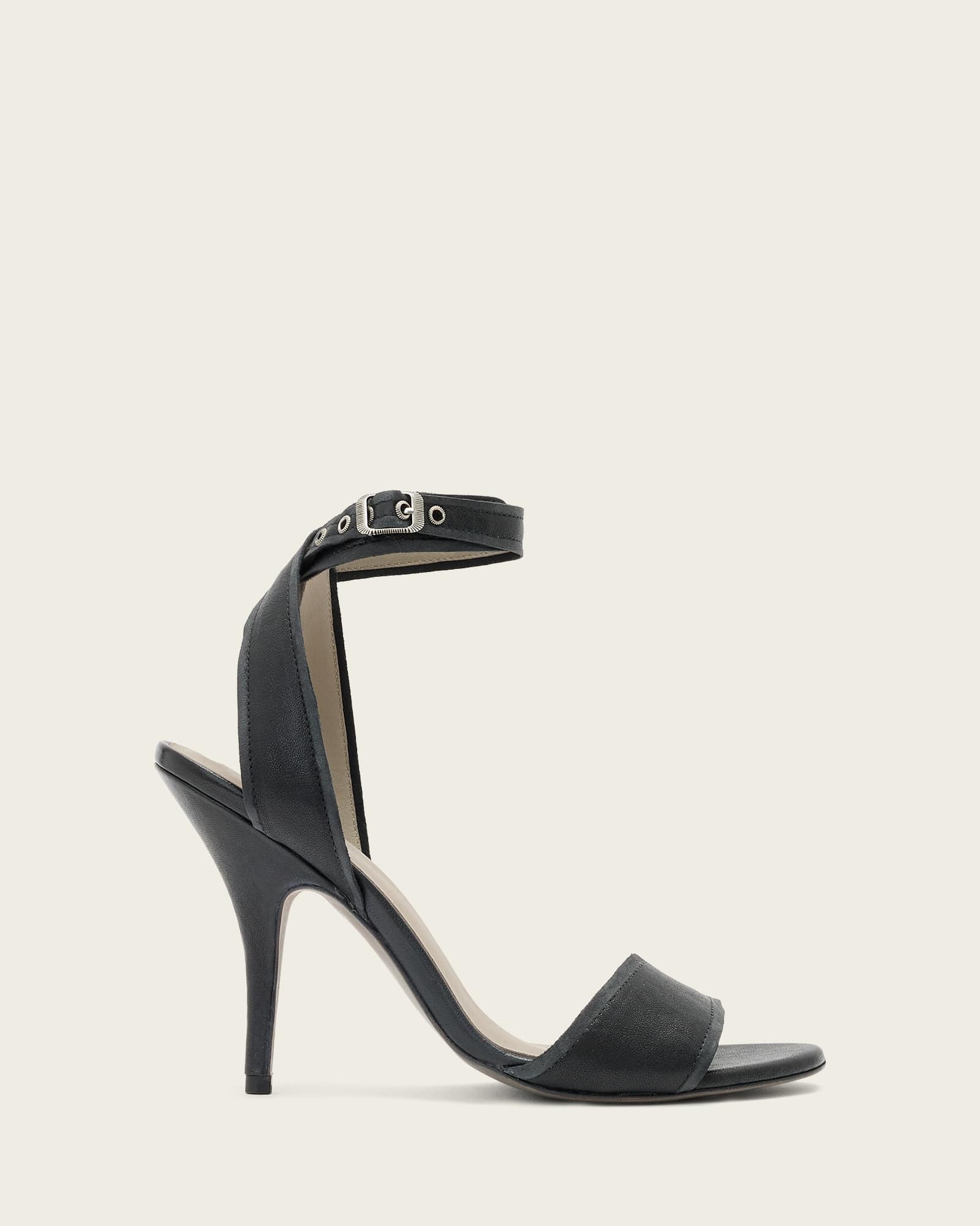 AllSaints Vera Leather Heels