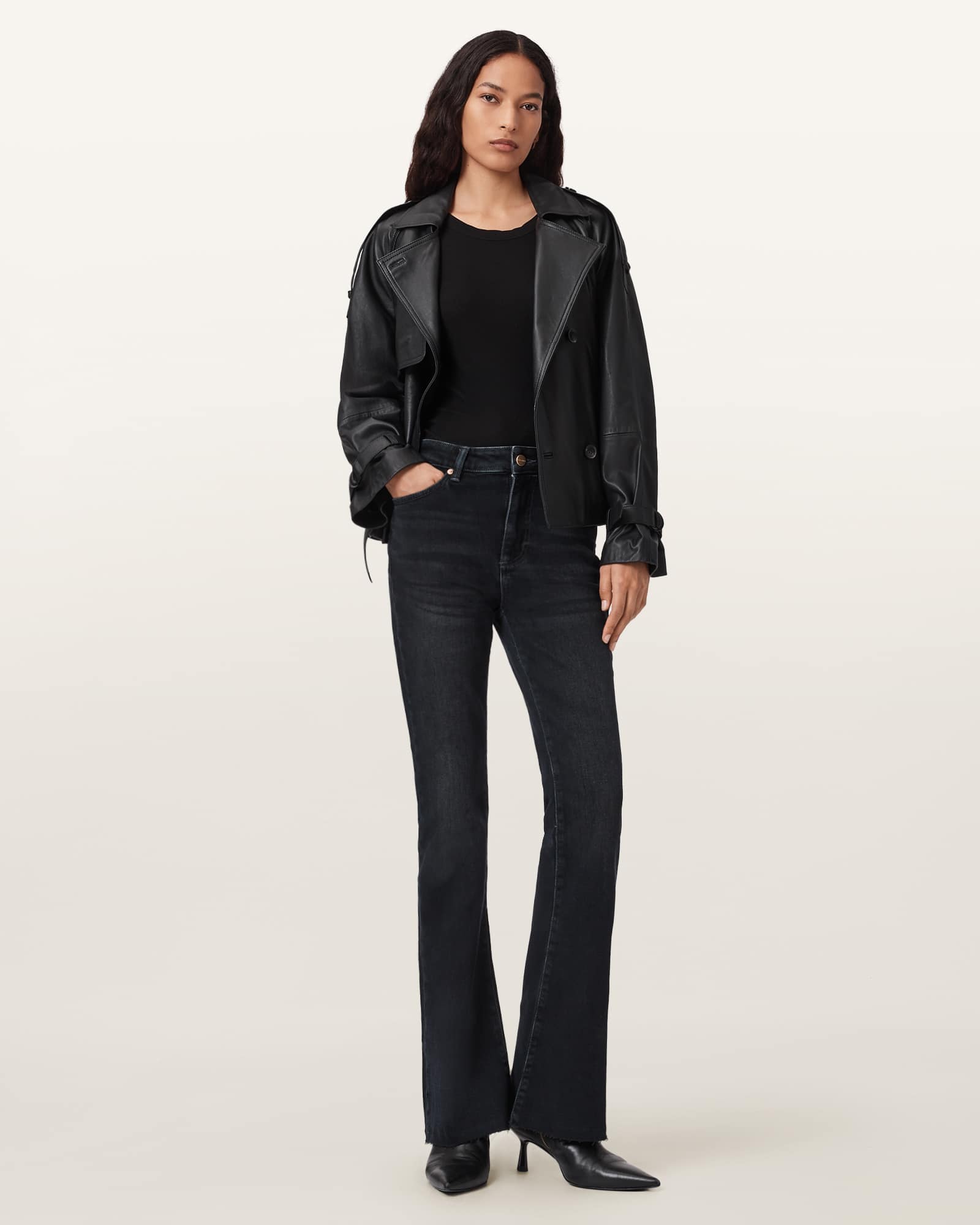 AllSaints Maisie Flared Jeans