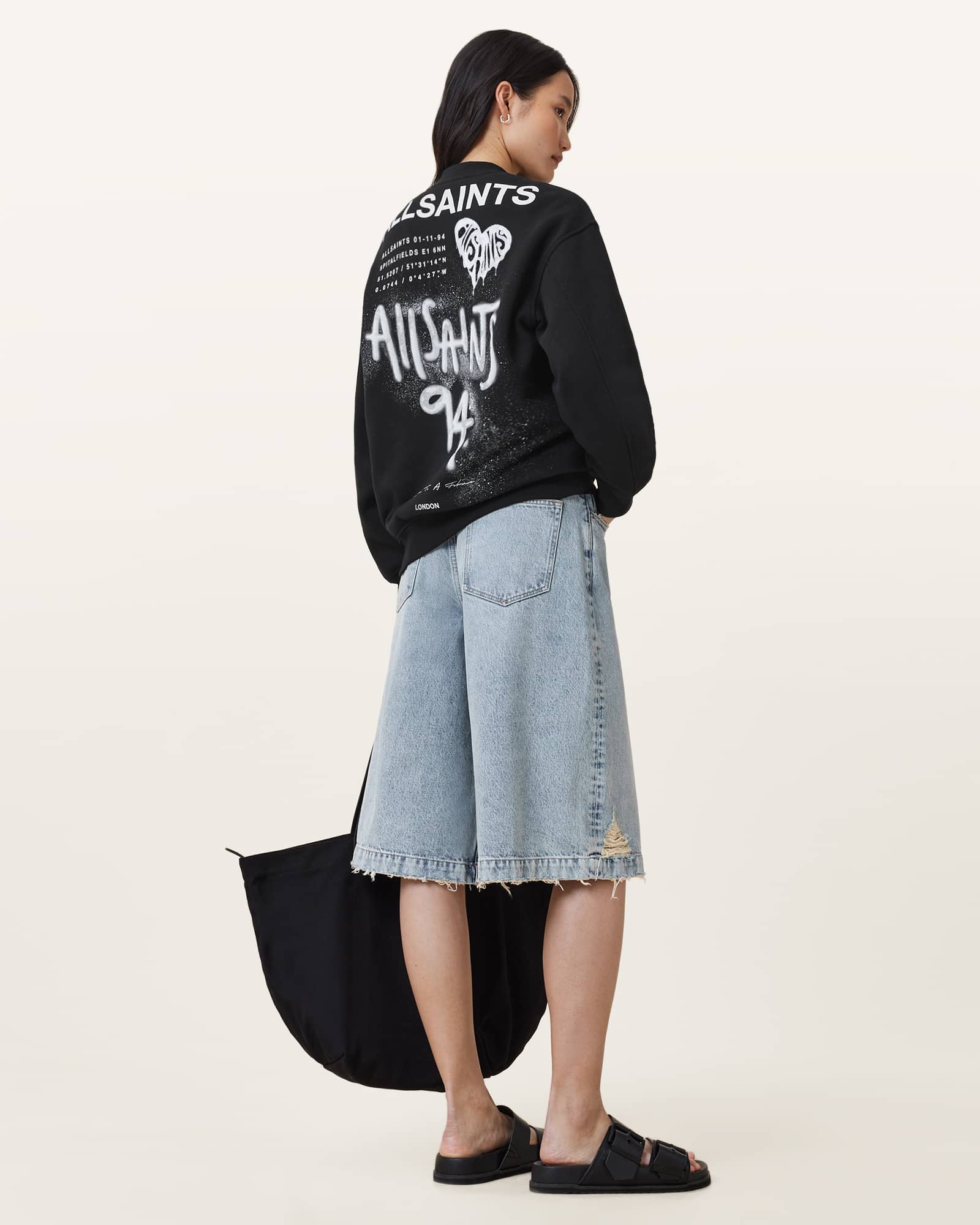 AllSaints Poster Belle Jersey Bomber