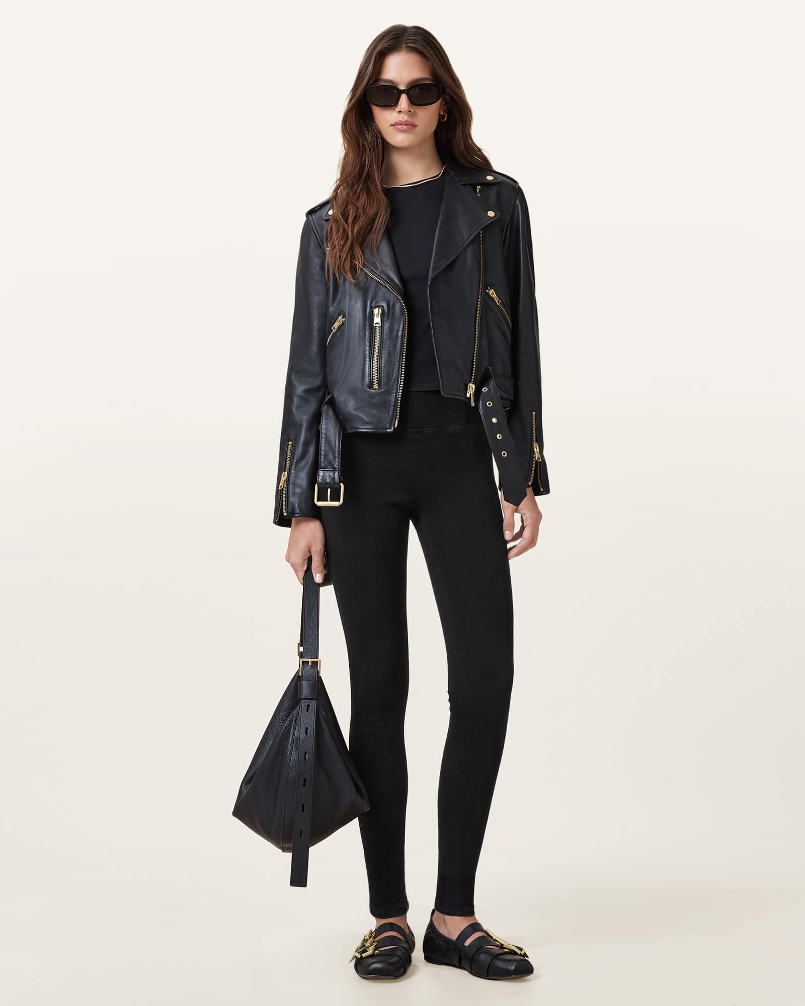 AllSaints Cora Skinny Fit Denim Jeans