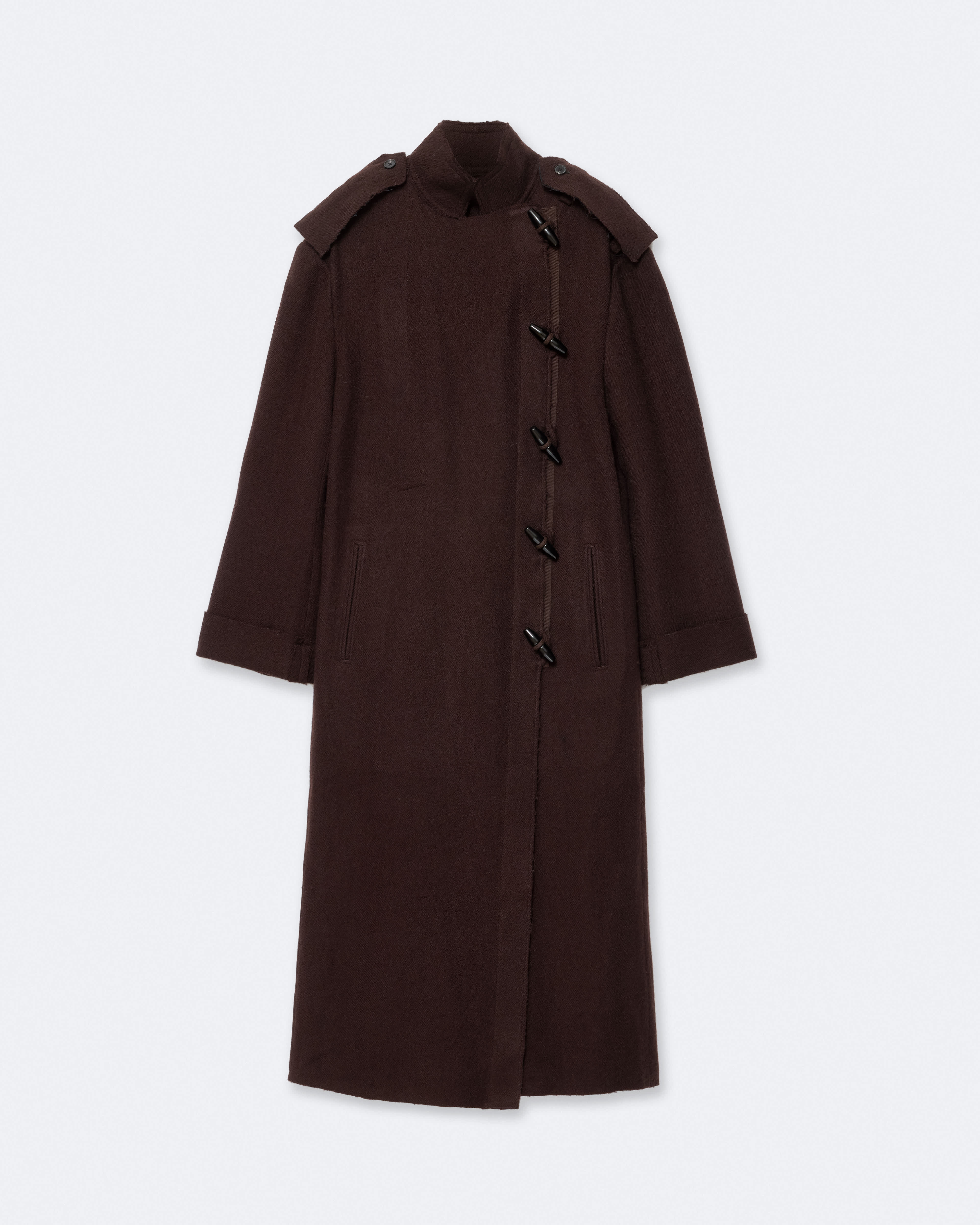 AllSaints Ellis Toggled Wool Coat