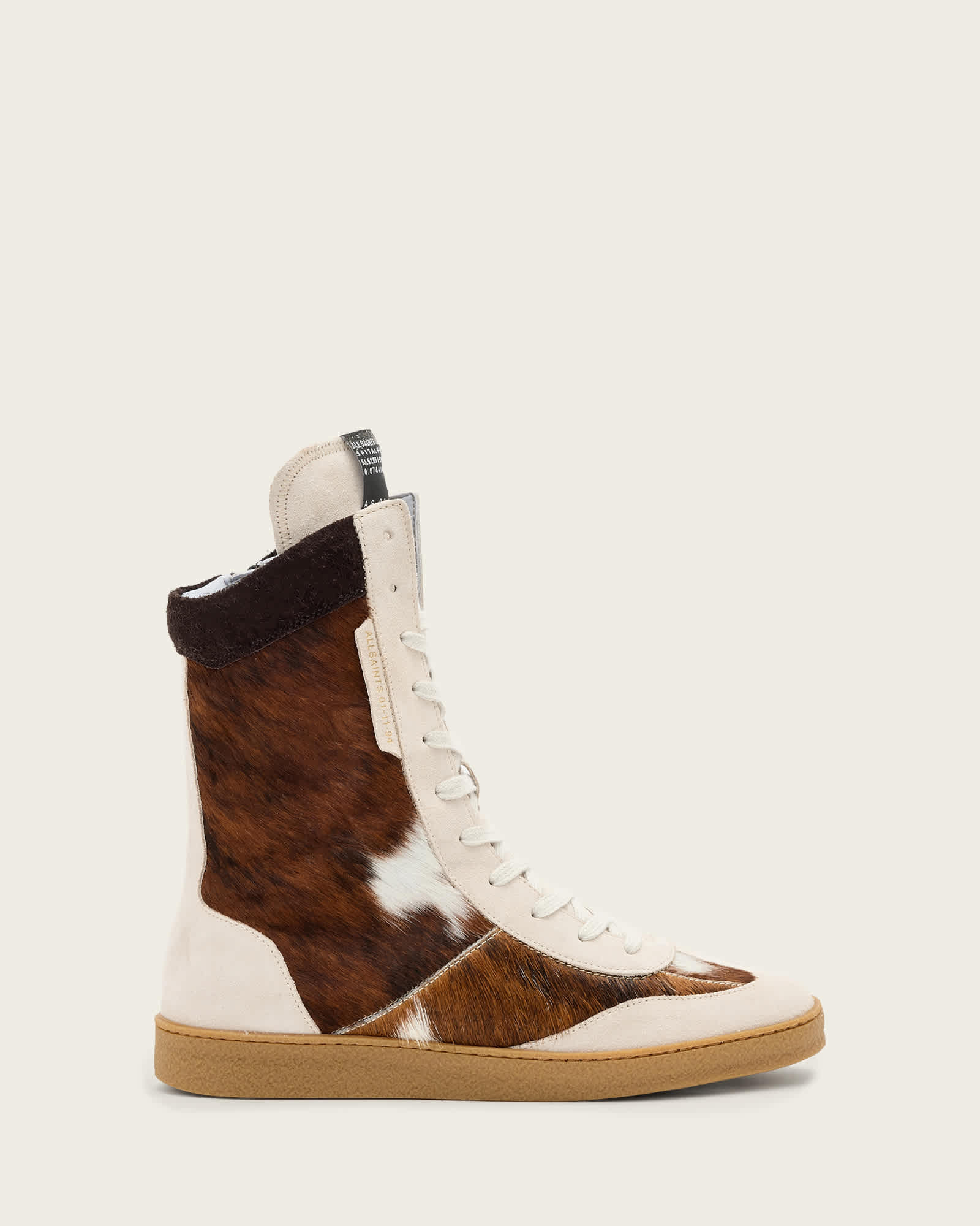 Allsaints Women's Louise Cowhide High Tops - Size  4