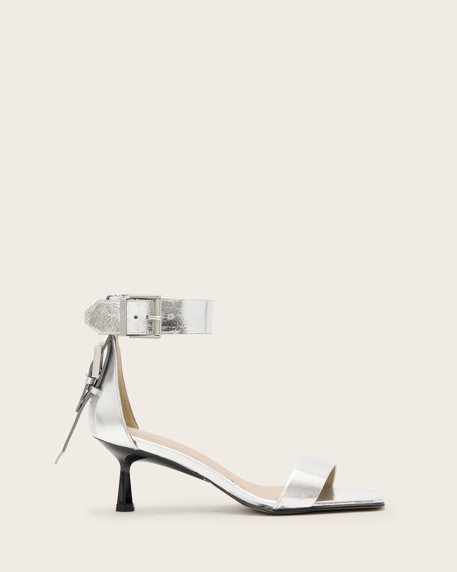 Allsaints Women's Noir Low Sandal - Size  3