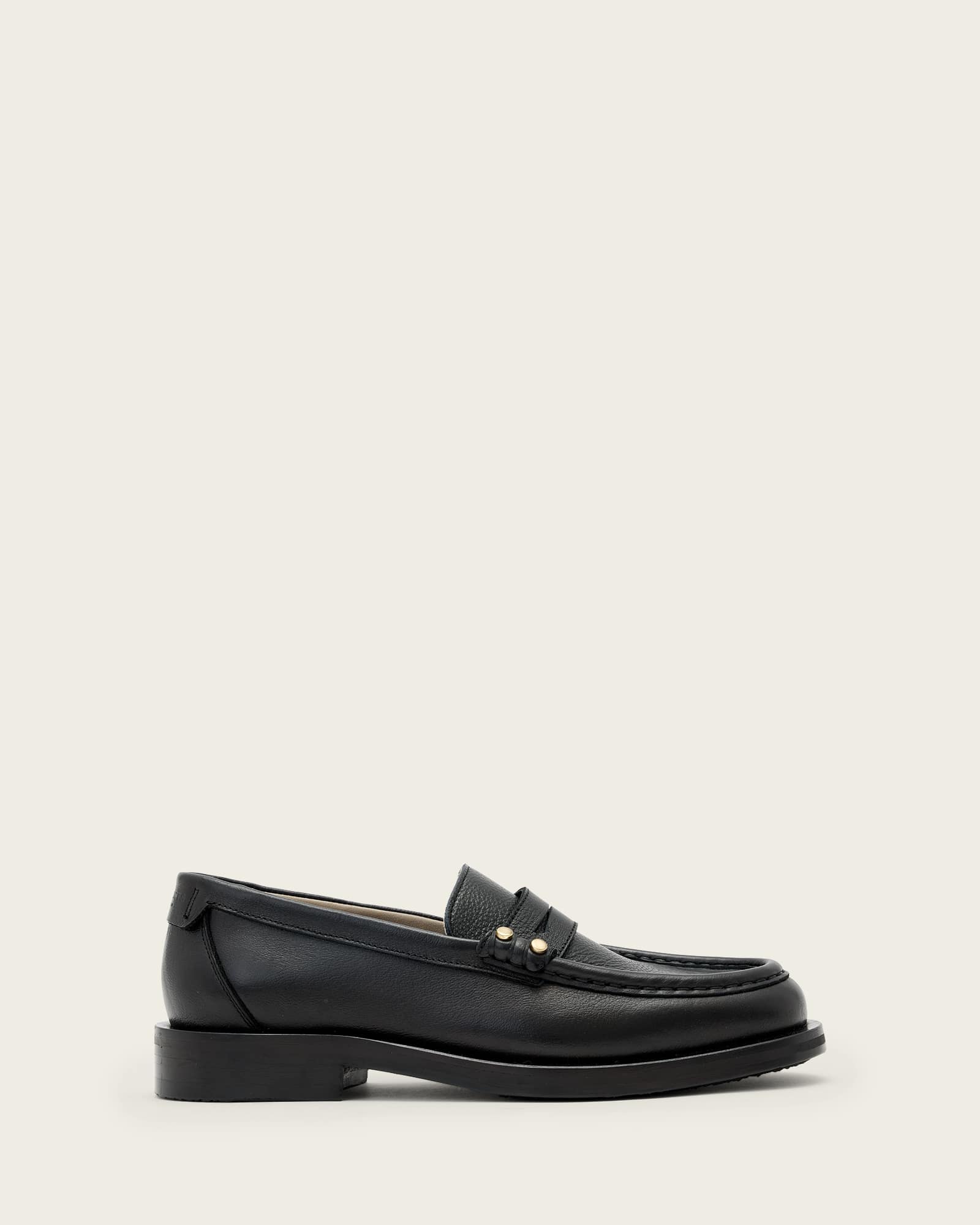 Allsaints Women's Bloom Leather Stud Loafers - Size  8