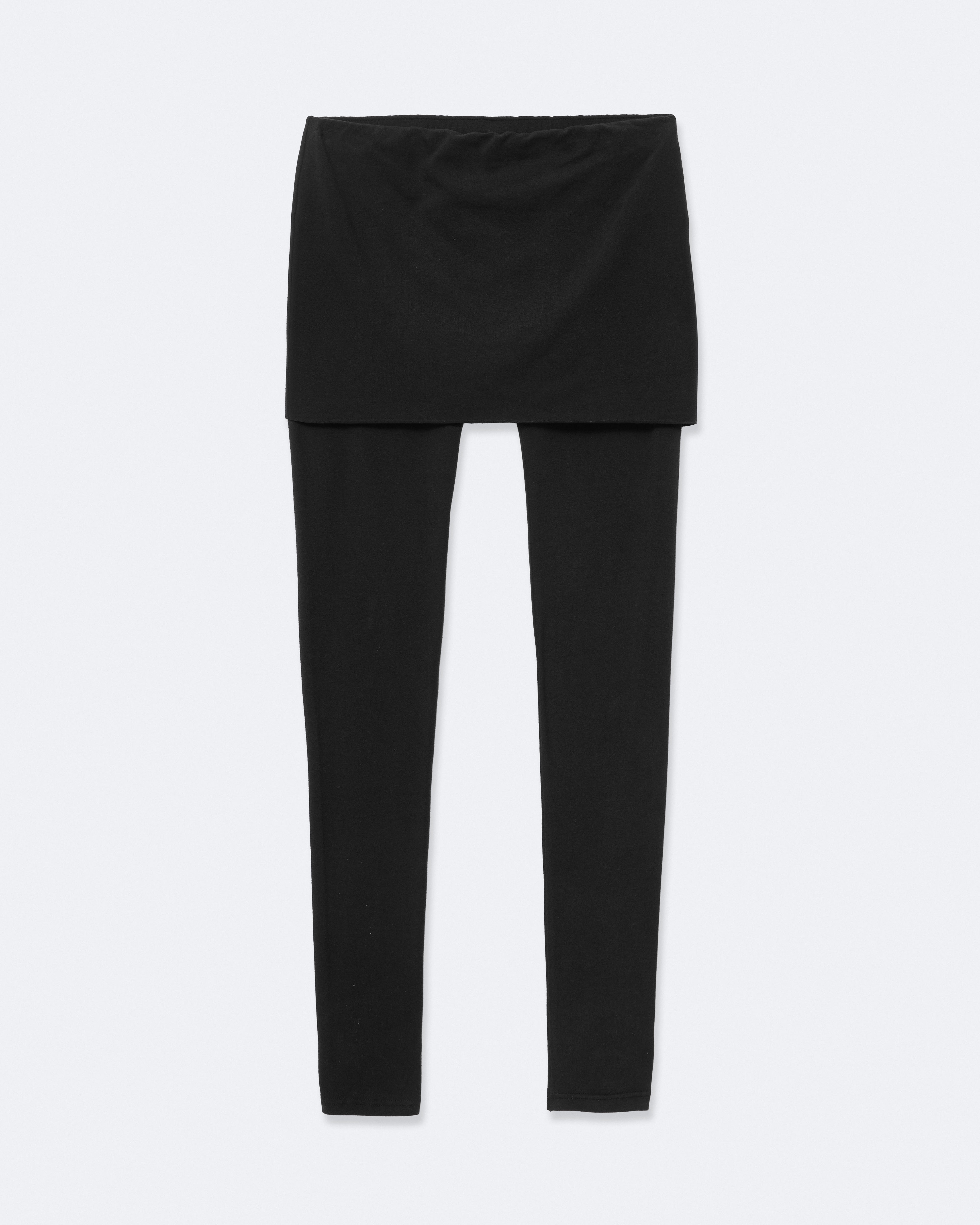 Allsaints Damen Schwarz Women's Raffi Slim-Fit High-Rise Leggings Size L