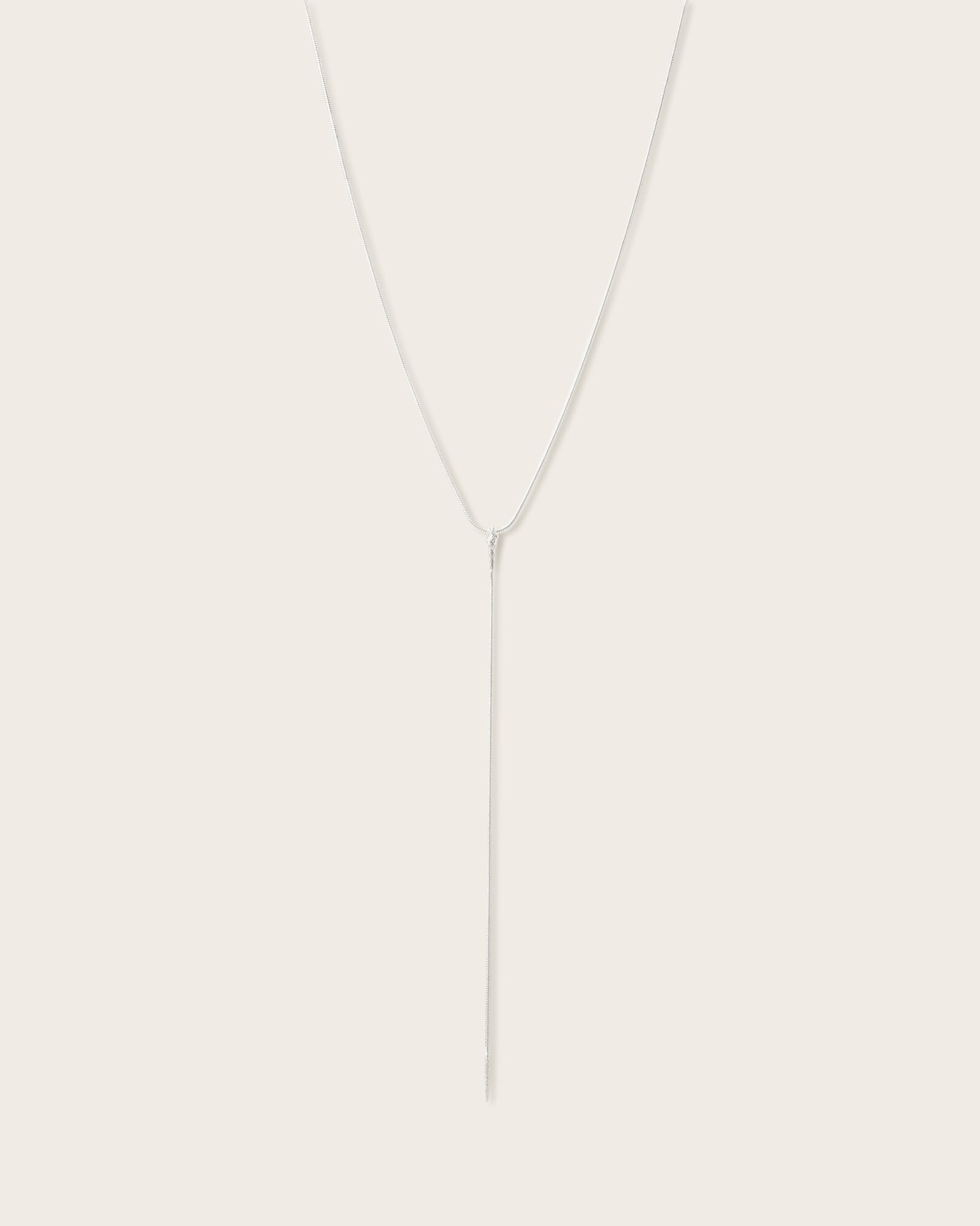 AllSaints Serpent Y-Shape Necklace