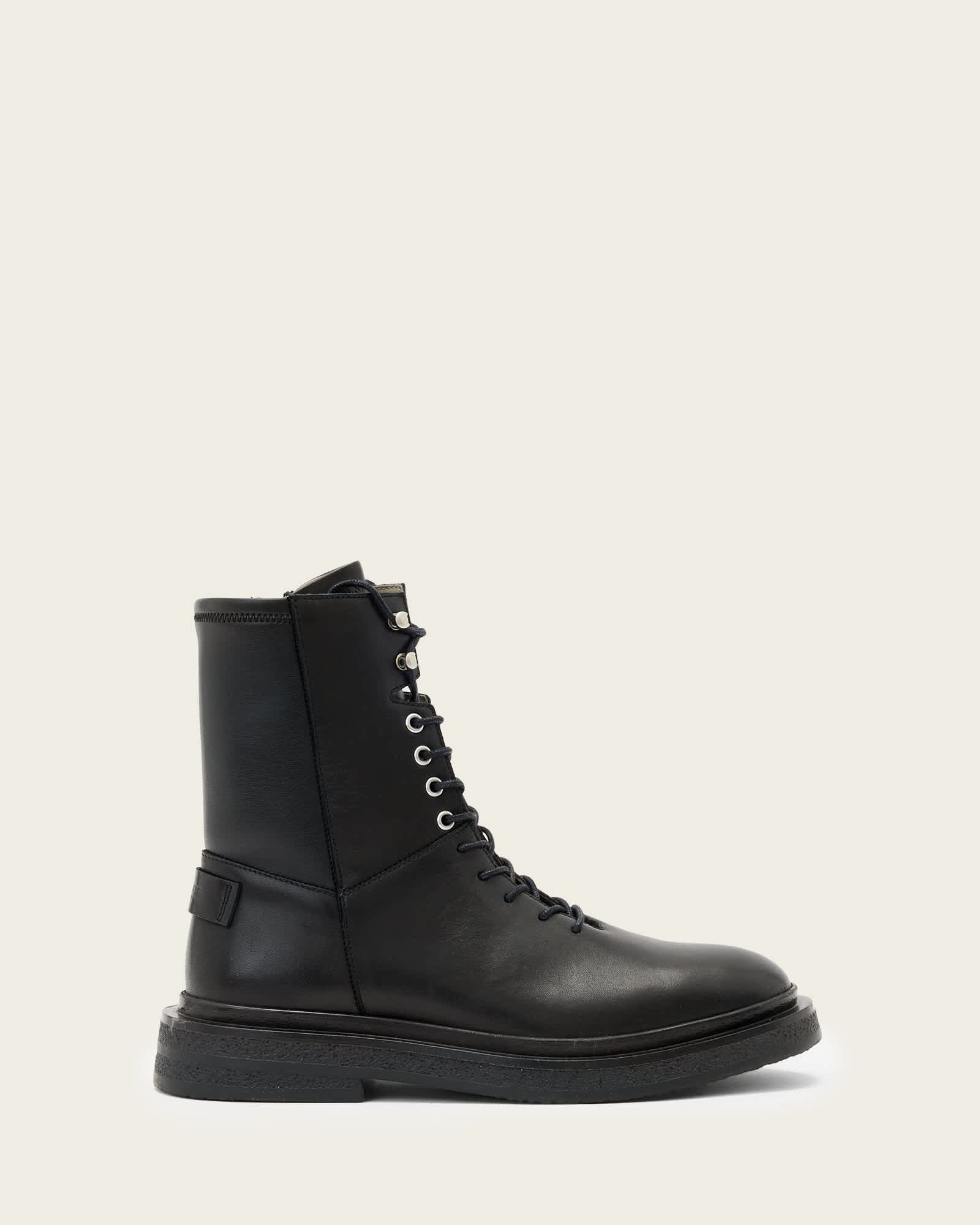 LACE-UP BOOTS