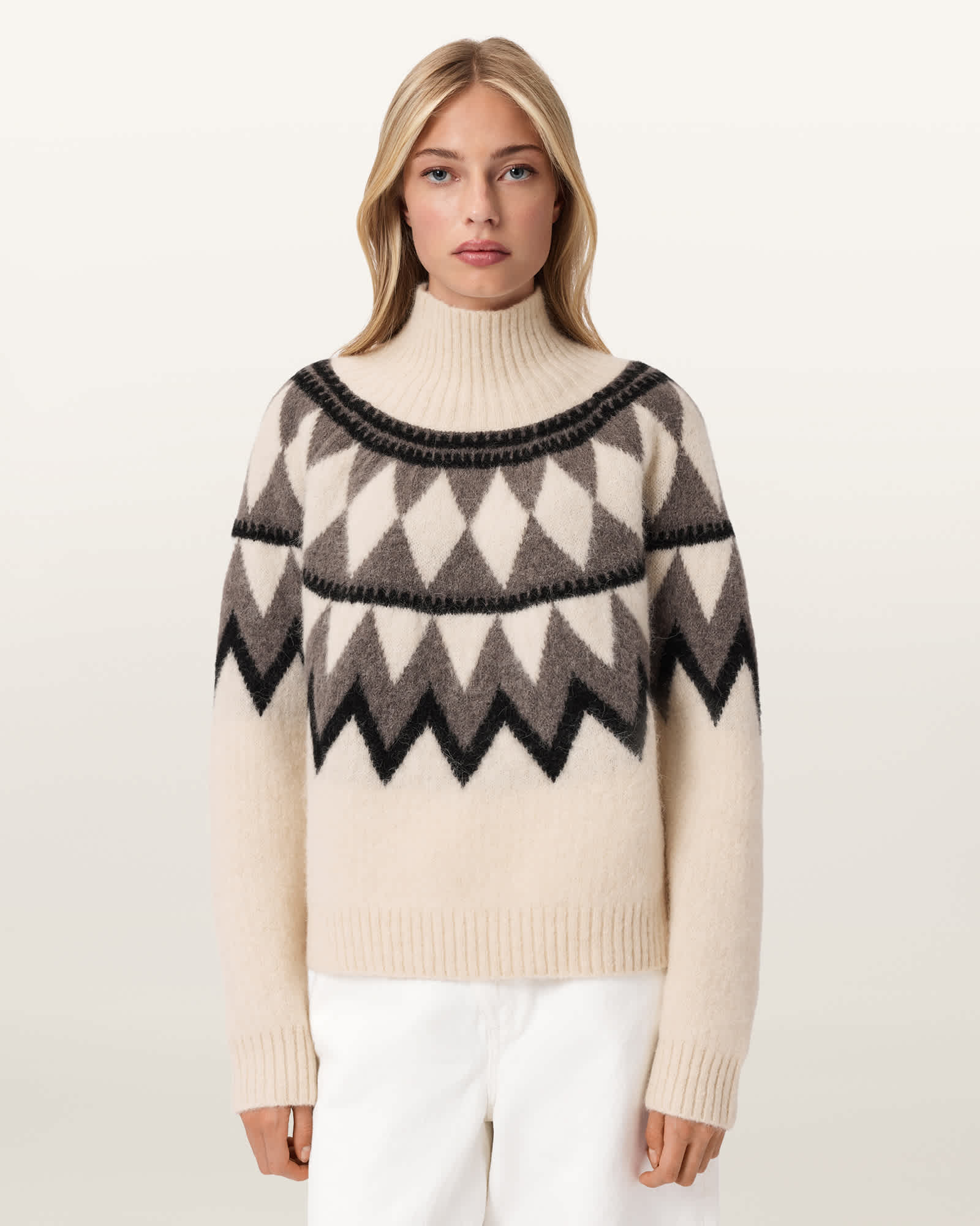 AllSaints Tara Wool Blend Sweater