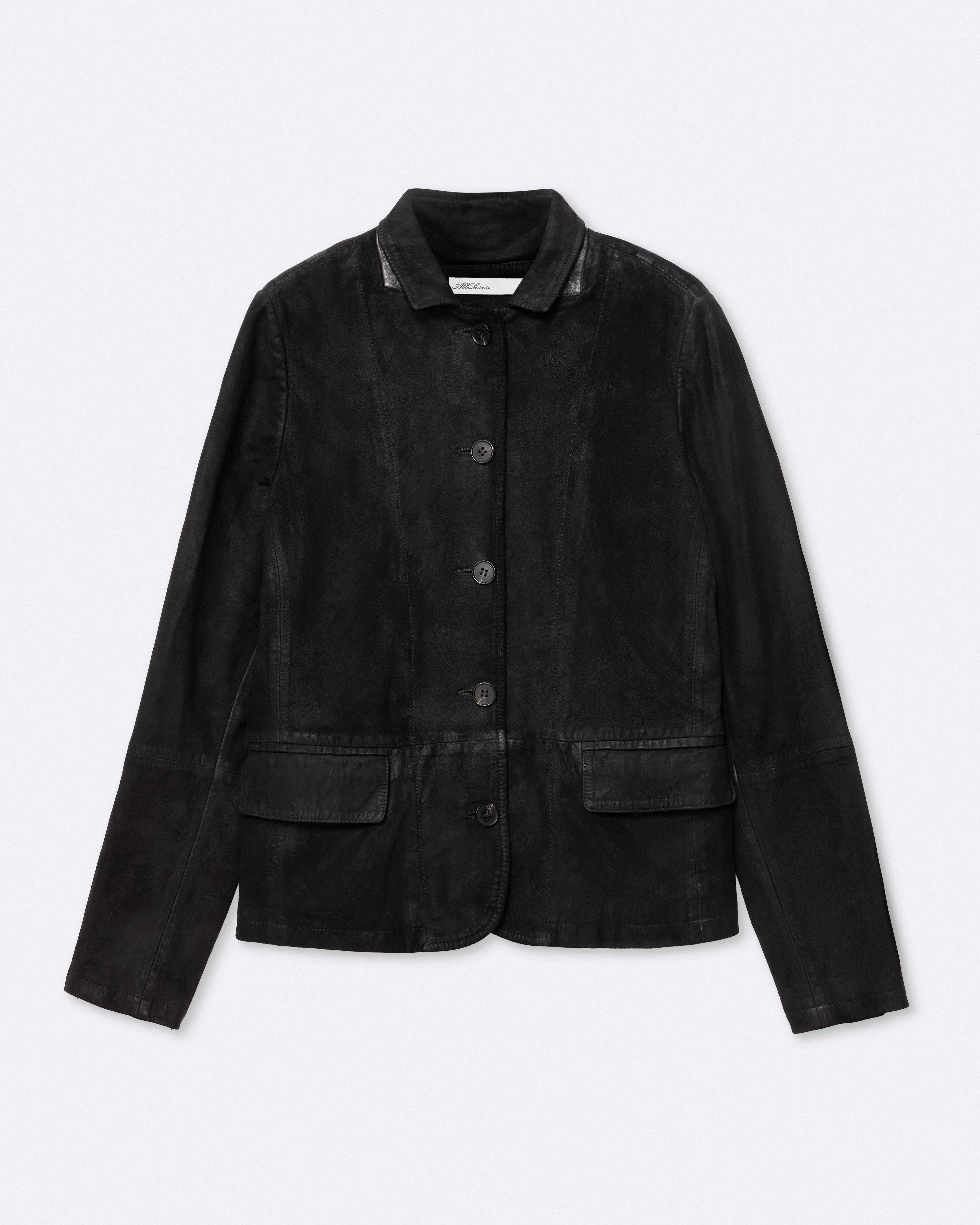 Allsaints Surveya Single-Breasted Suede Blazer - Bild 2
