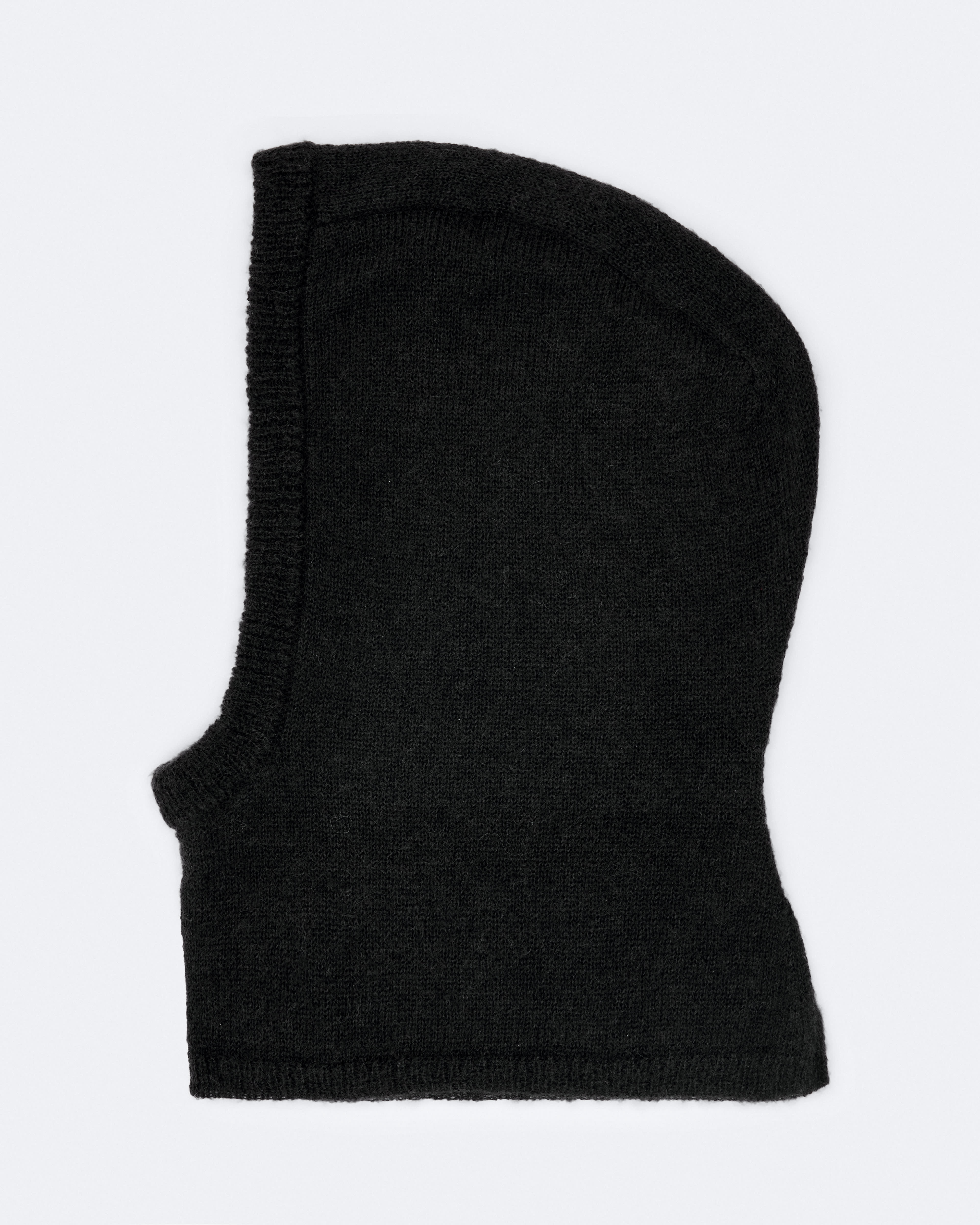 AllSaints Innes Mohair-Blend Balaclava, Black, One Size