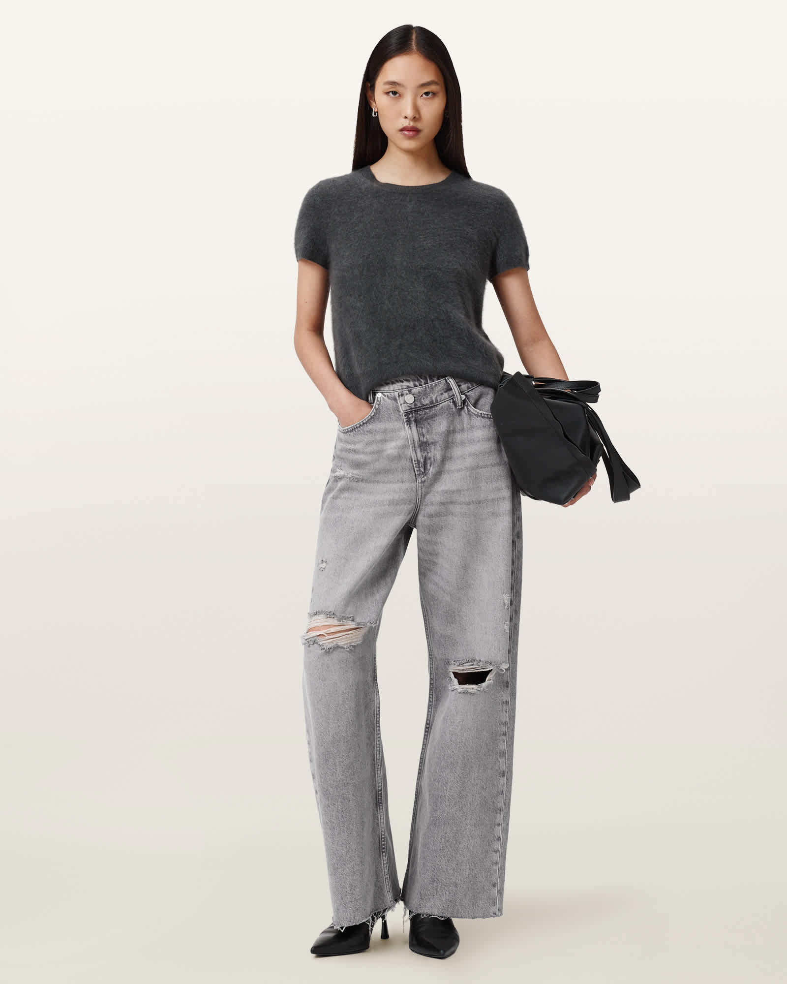 AllSaints Aki Crossover Jeans