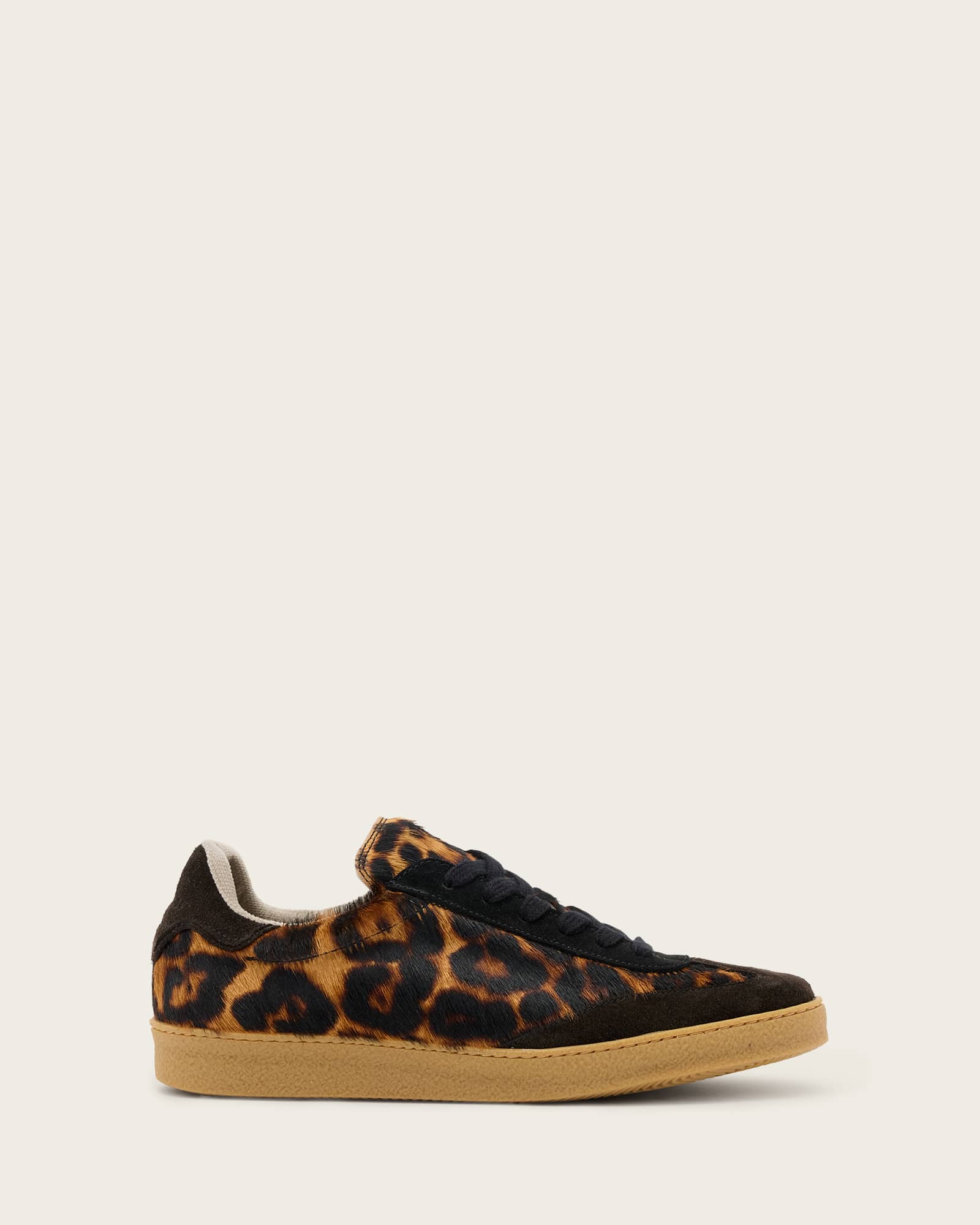 Allsaints Women's Thelma Fur Low Top Trainers - Size  8