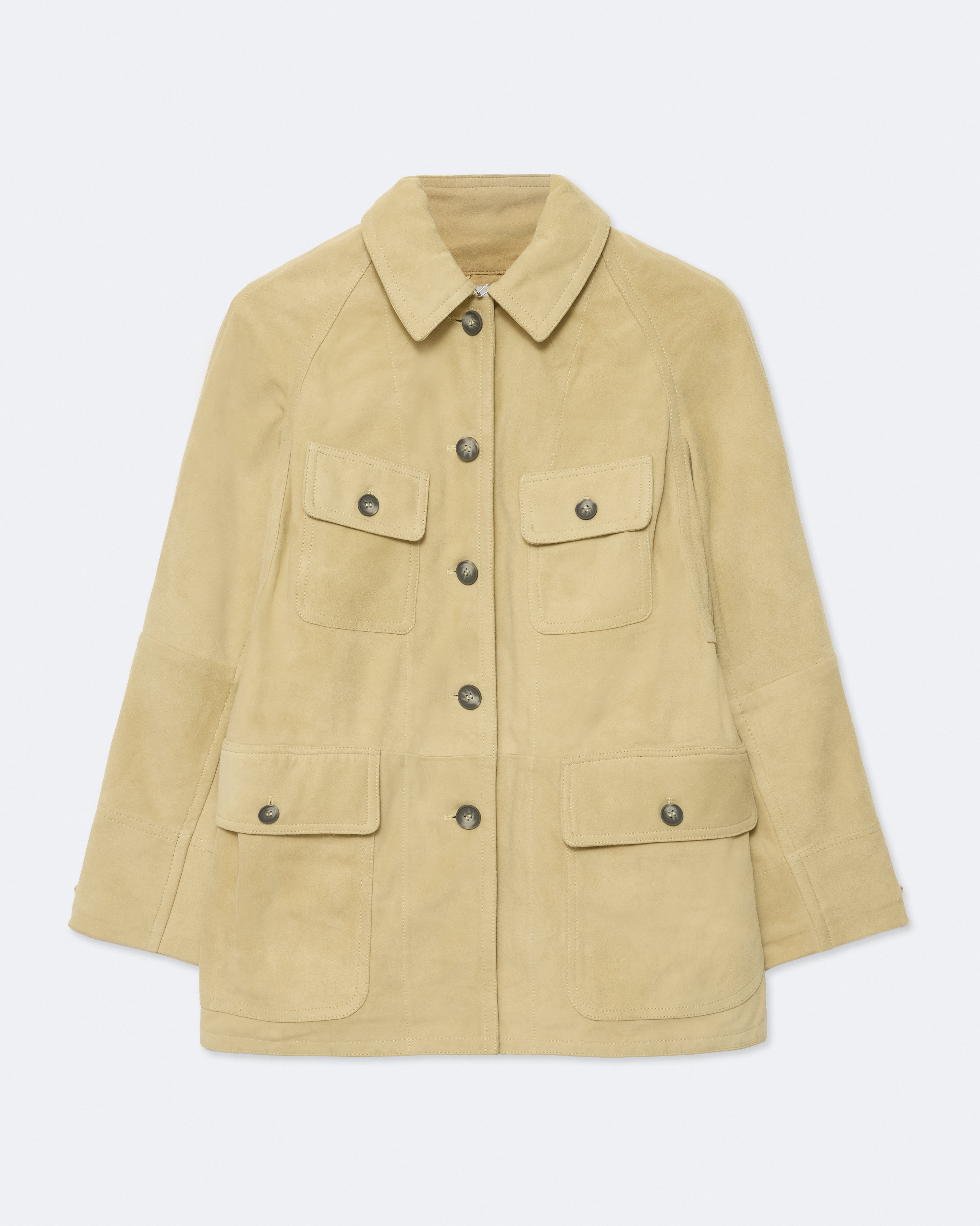 AllSaints Roiya Suede Hunting Jacket