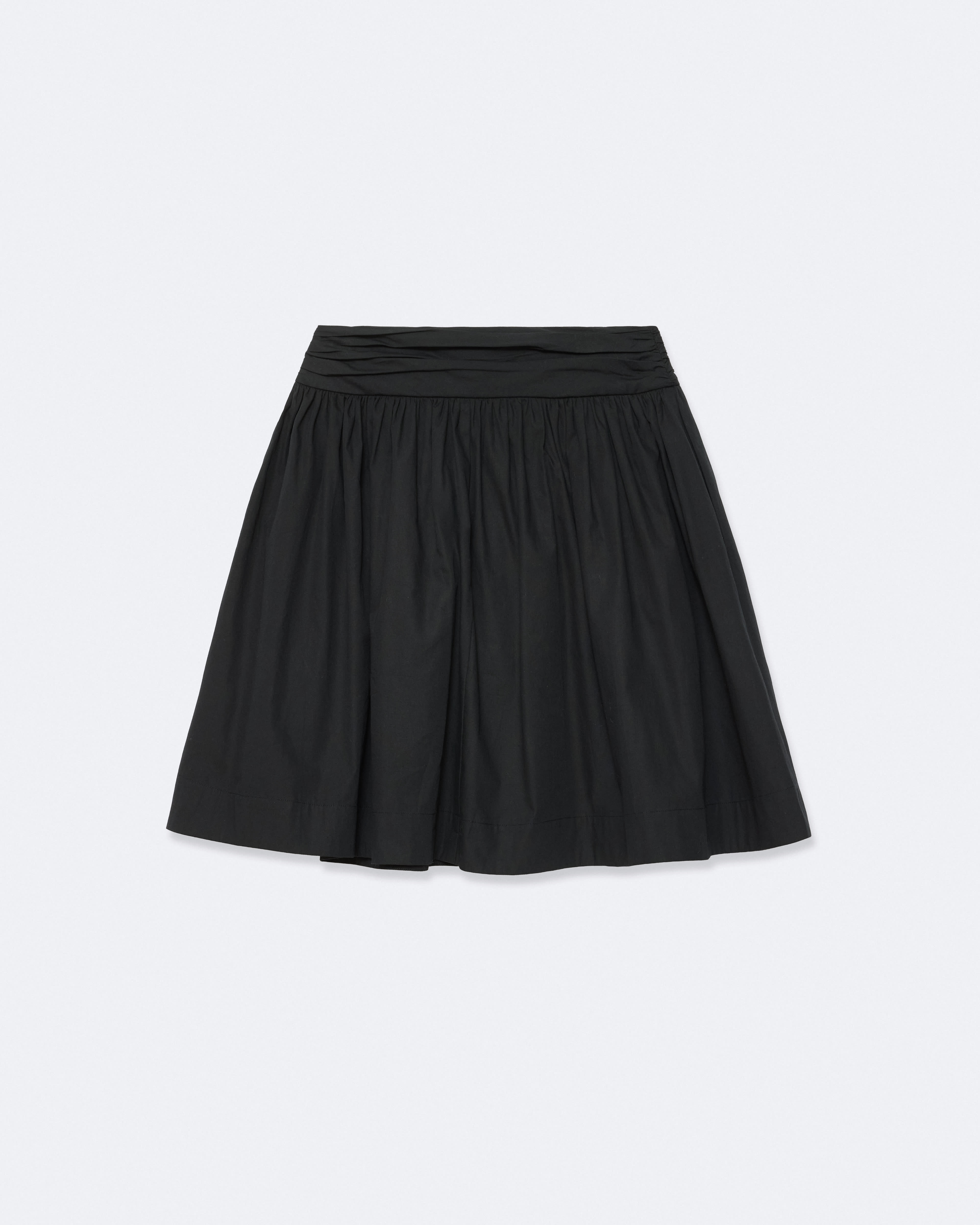 Allsaints Women's Anastasia Cotton Mini Skirt In Black