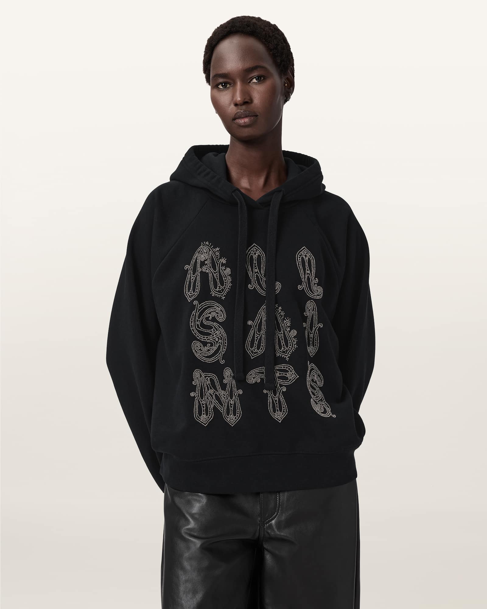 AllSaints Ella Oversized Talon Hoodie