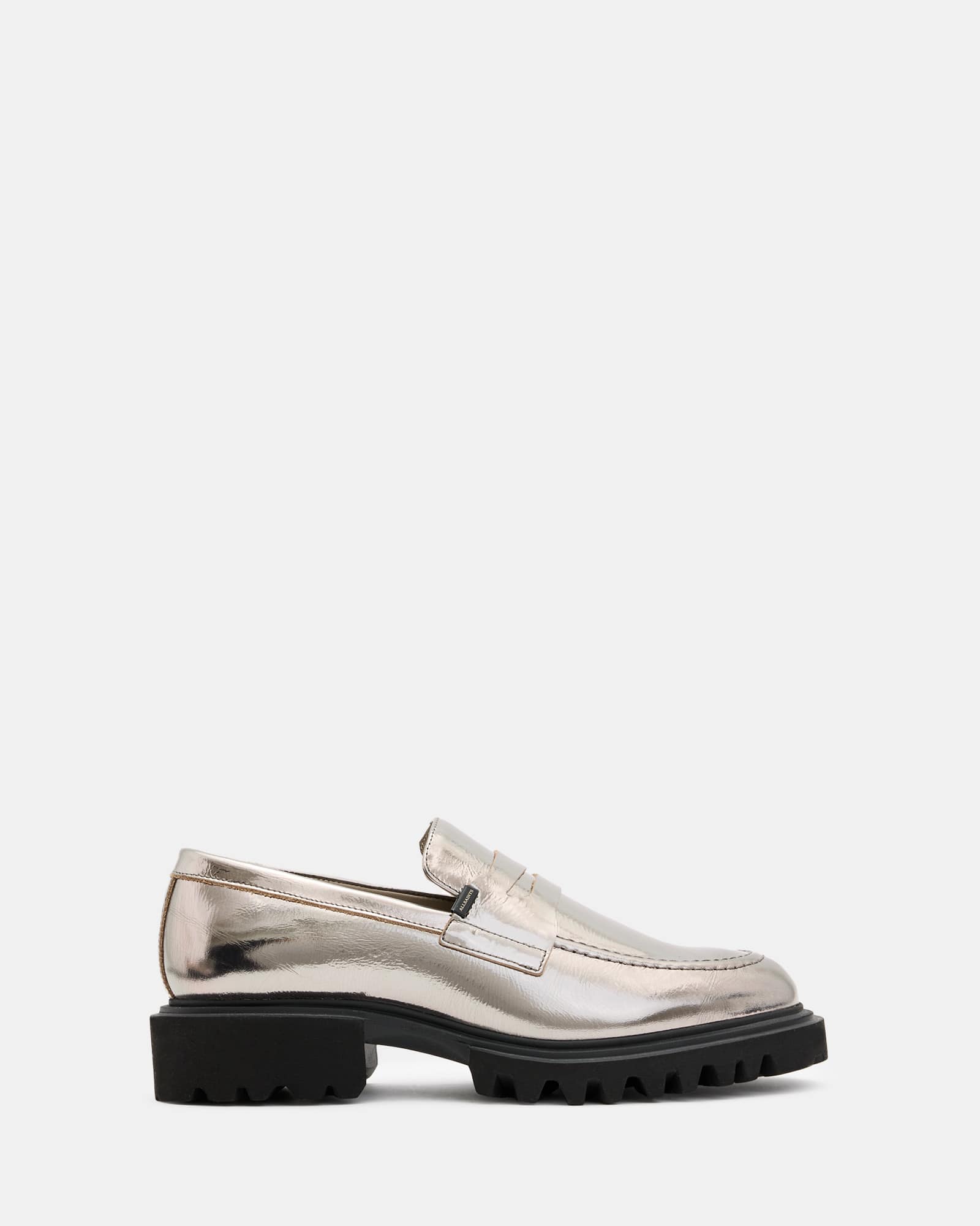 Allsaints Women's Lola Leather Loafers - Size  8