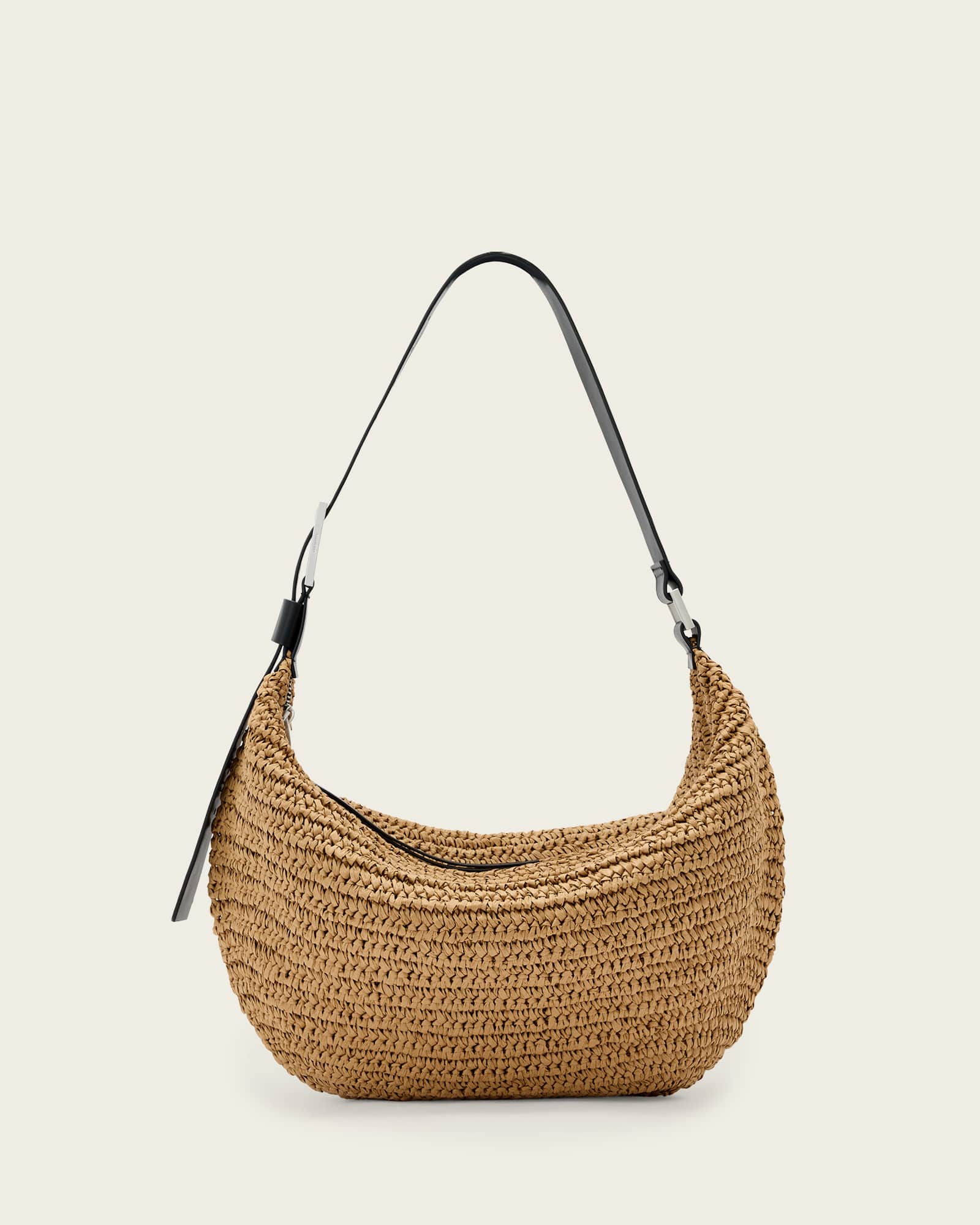AllSaints Paper Luna Woven Shoulder Bag, Size: One Size