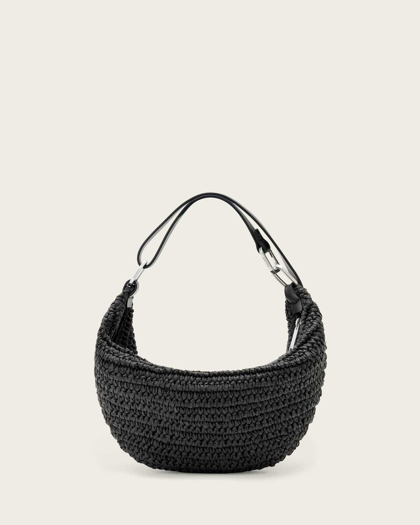 AllSaints Paper Luna Micro Woven Bag, Size: One Size