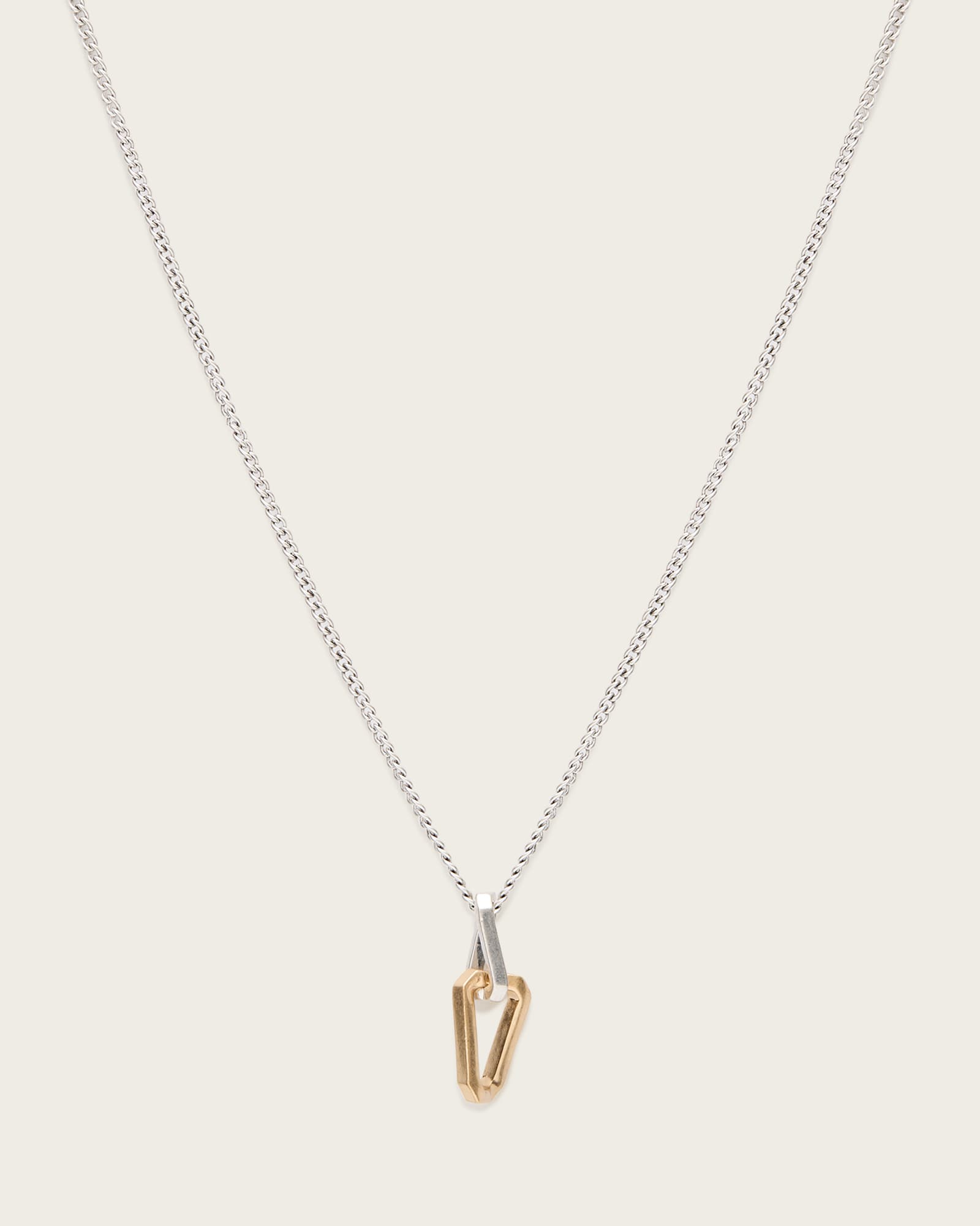 AllSaints Ada Chunky Link Pendant Necklace