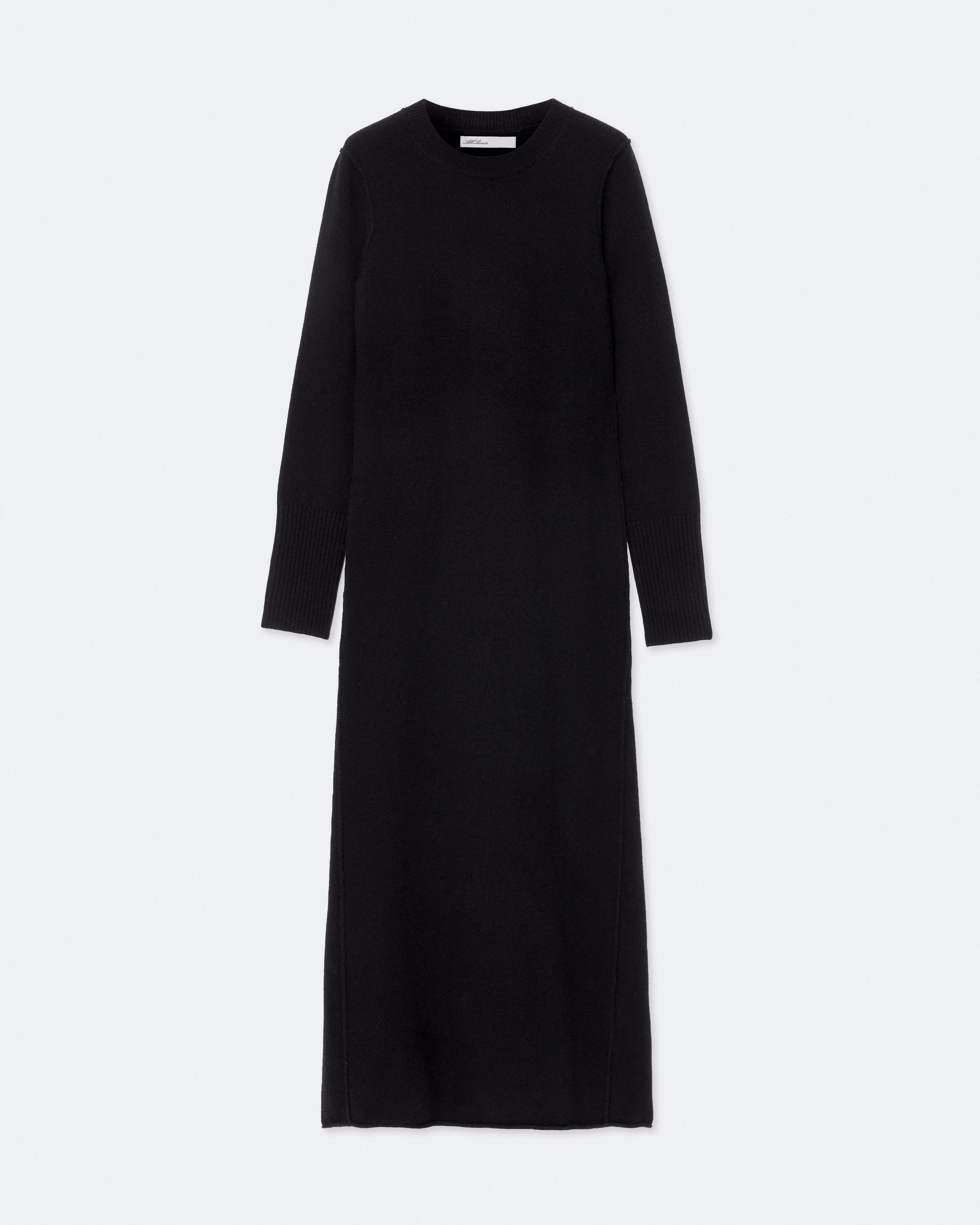 AllSaints Erith Merino Wool Maxi Dress