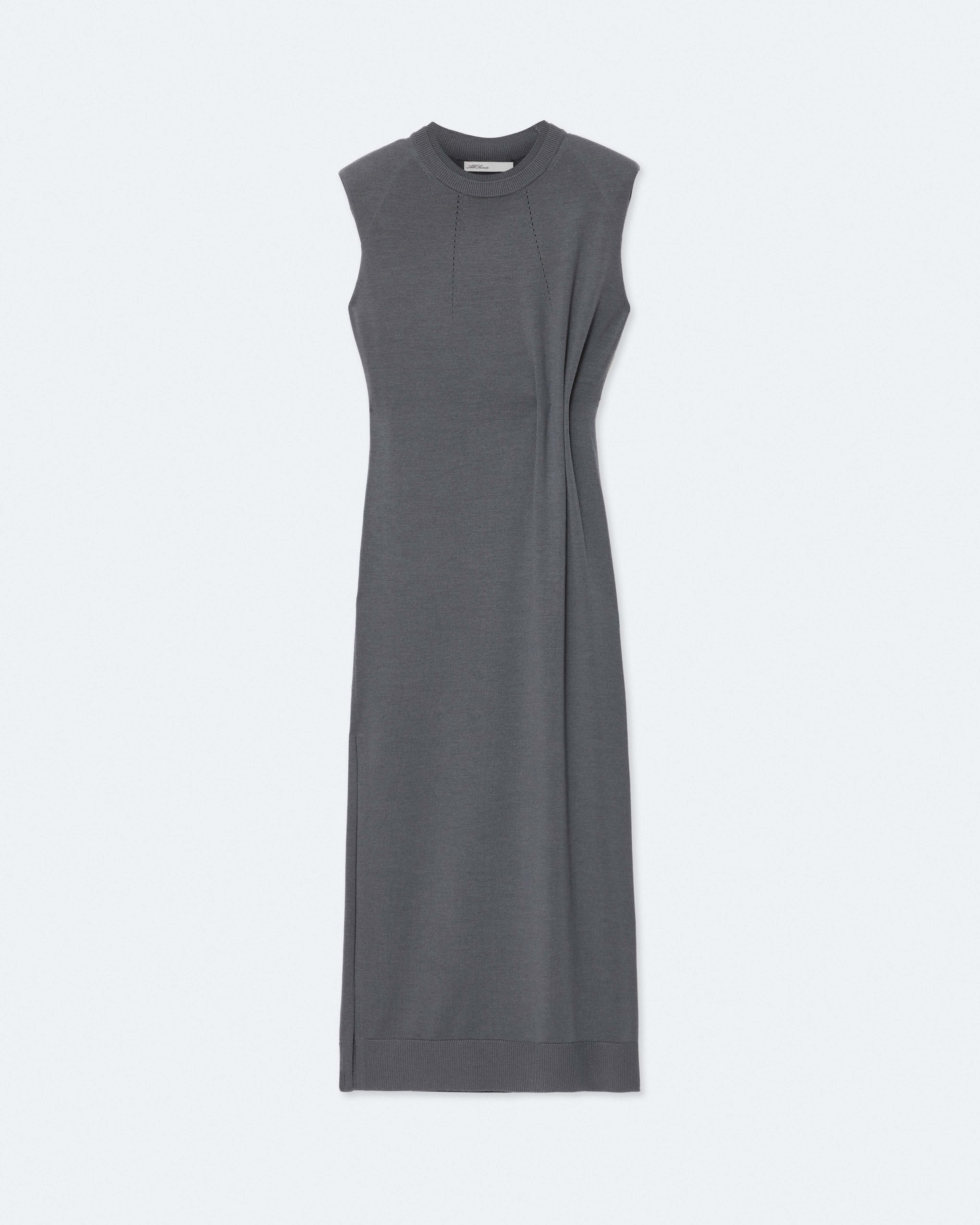 AllSaints Kayla Merino Wool Midi Dress