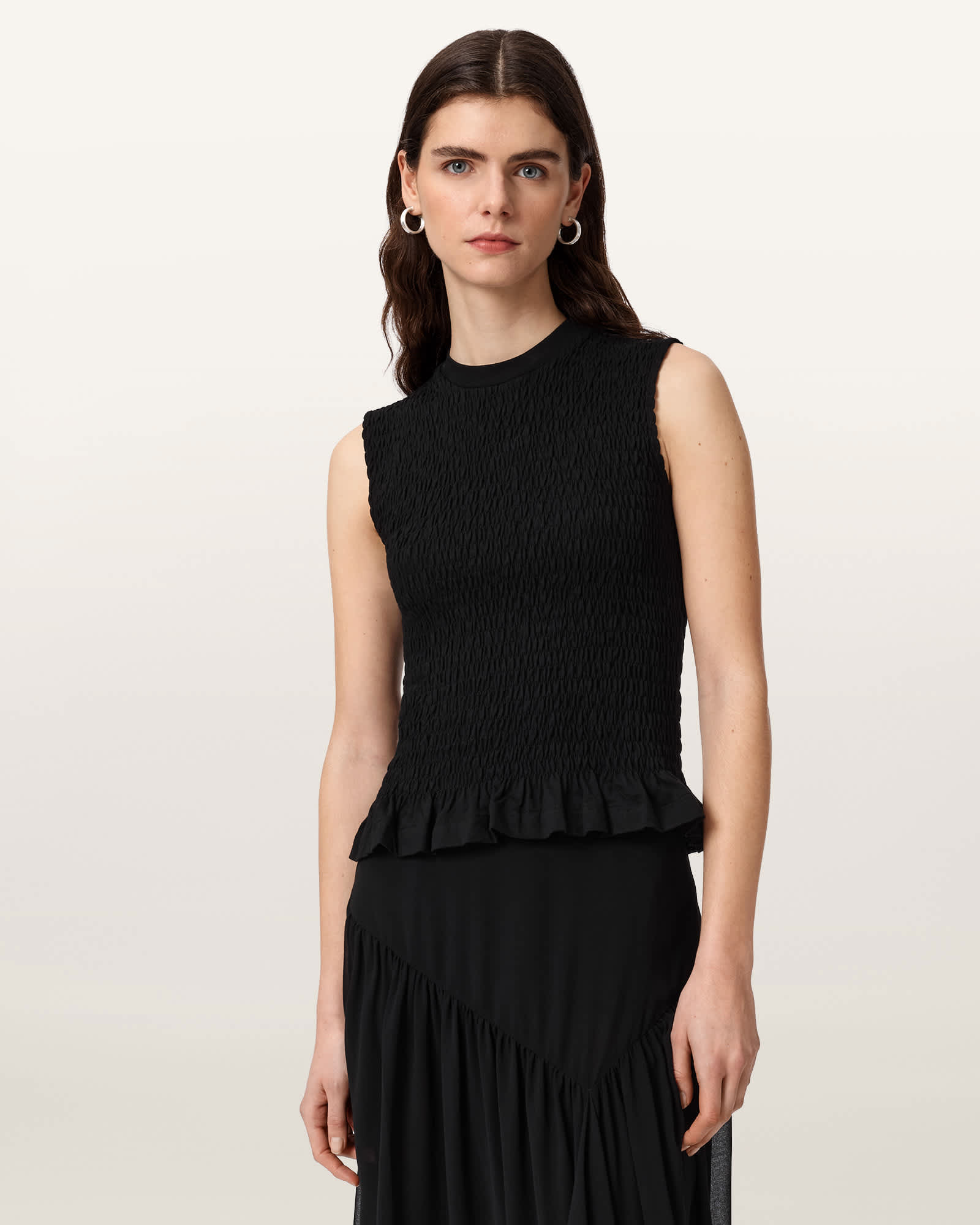 AllSaints Ode Slim Fit Cotton Tank Top