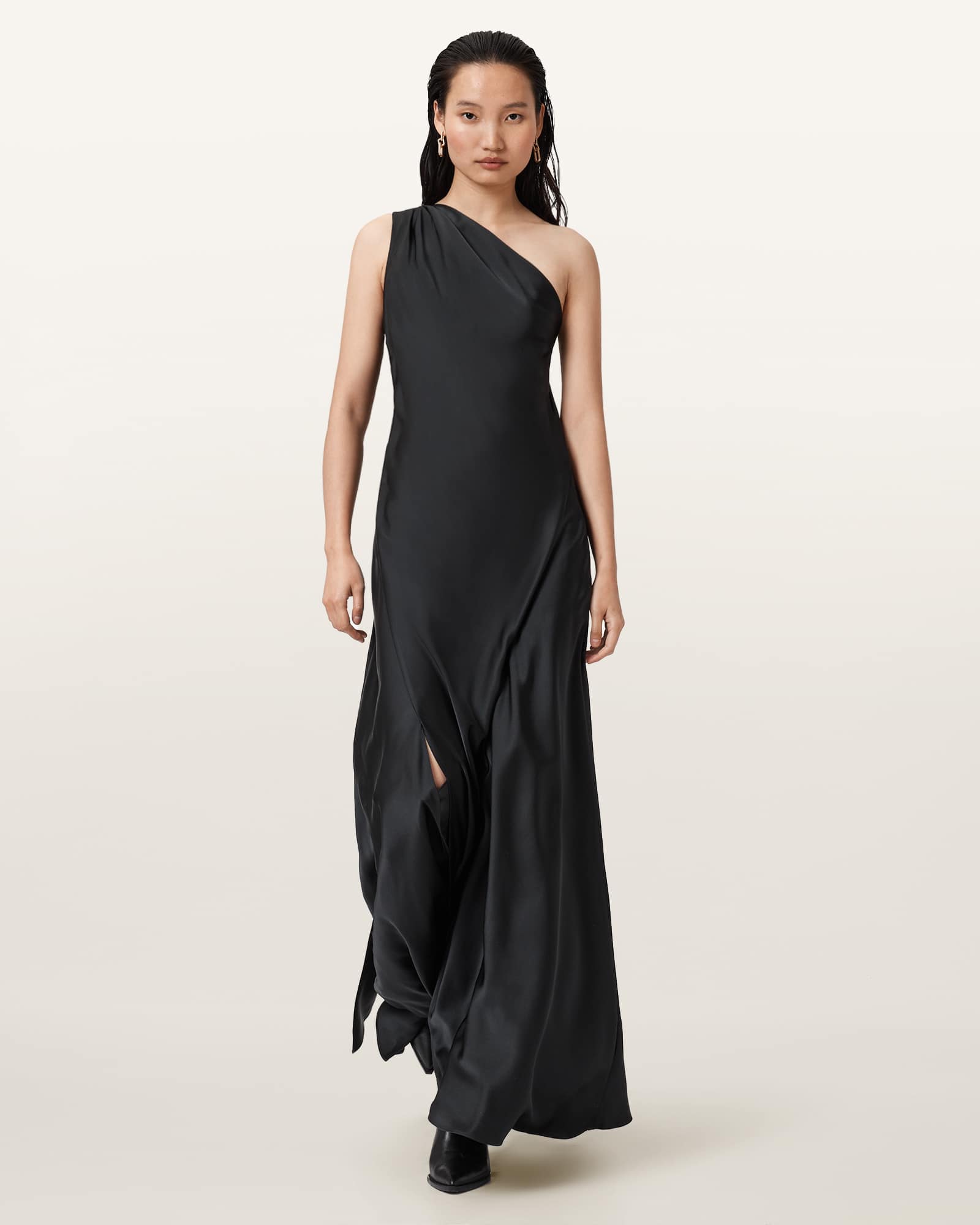 AllSaints Monica Evening Maxi Dress
