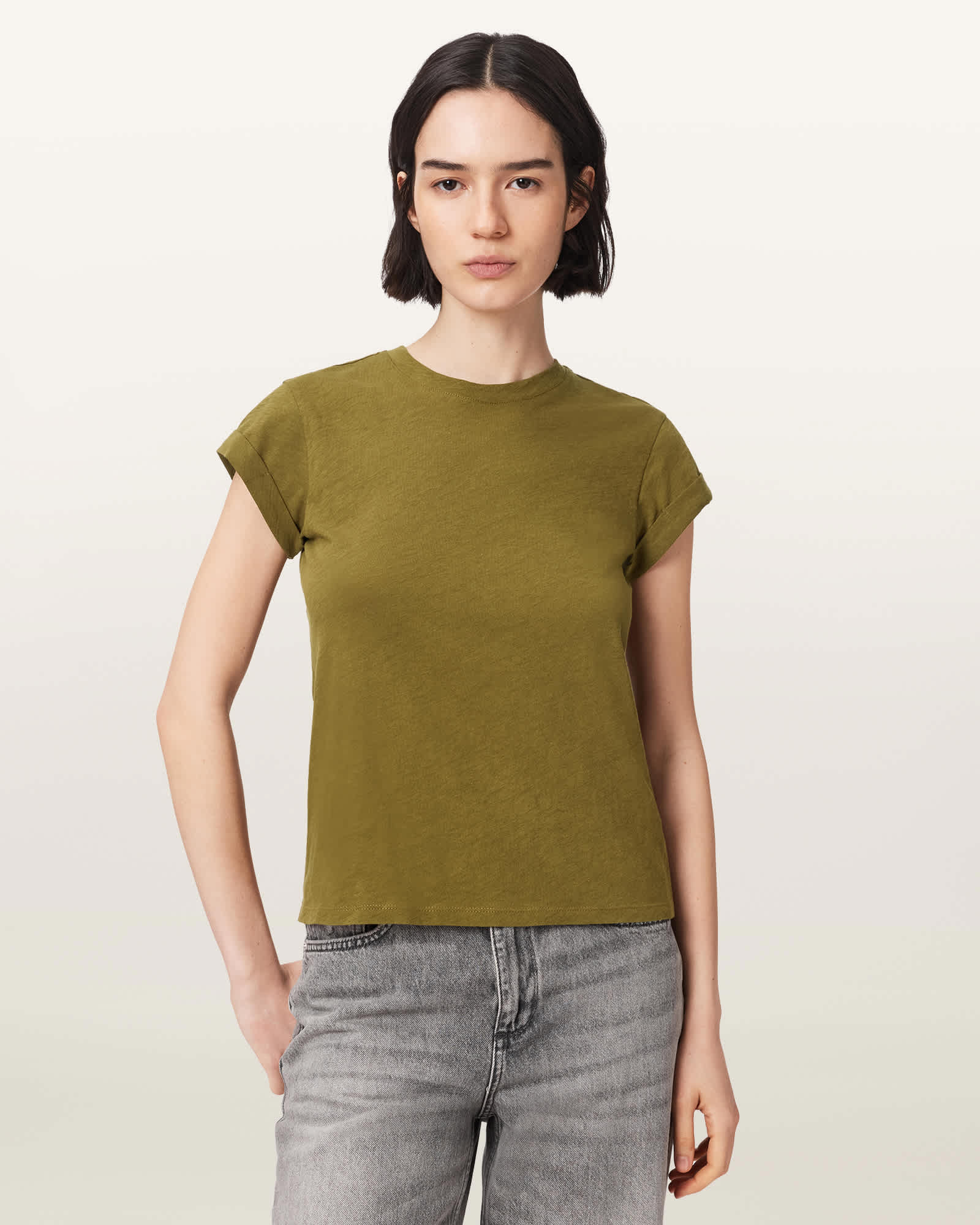 Allsaints Women's Anna Crew Neck Short Sleeve T-Shirt - Size  M