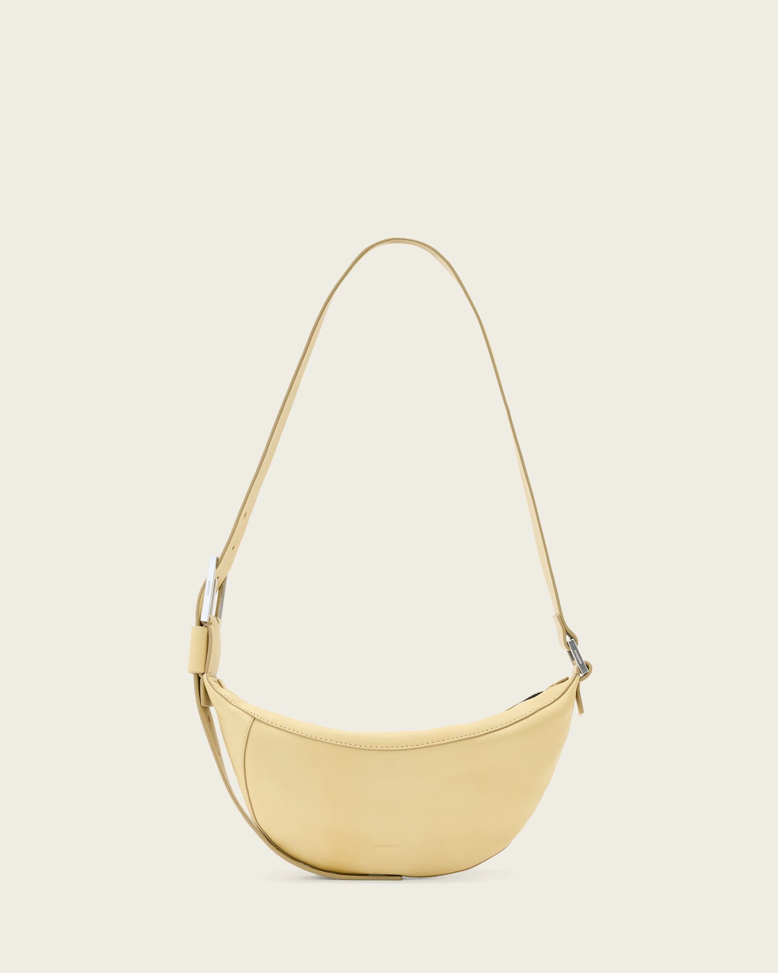 AllSaints Leather Luna Slouchy Leather Crossbody Bag, Size: One Size