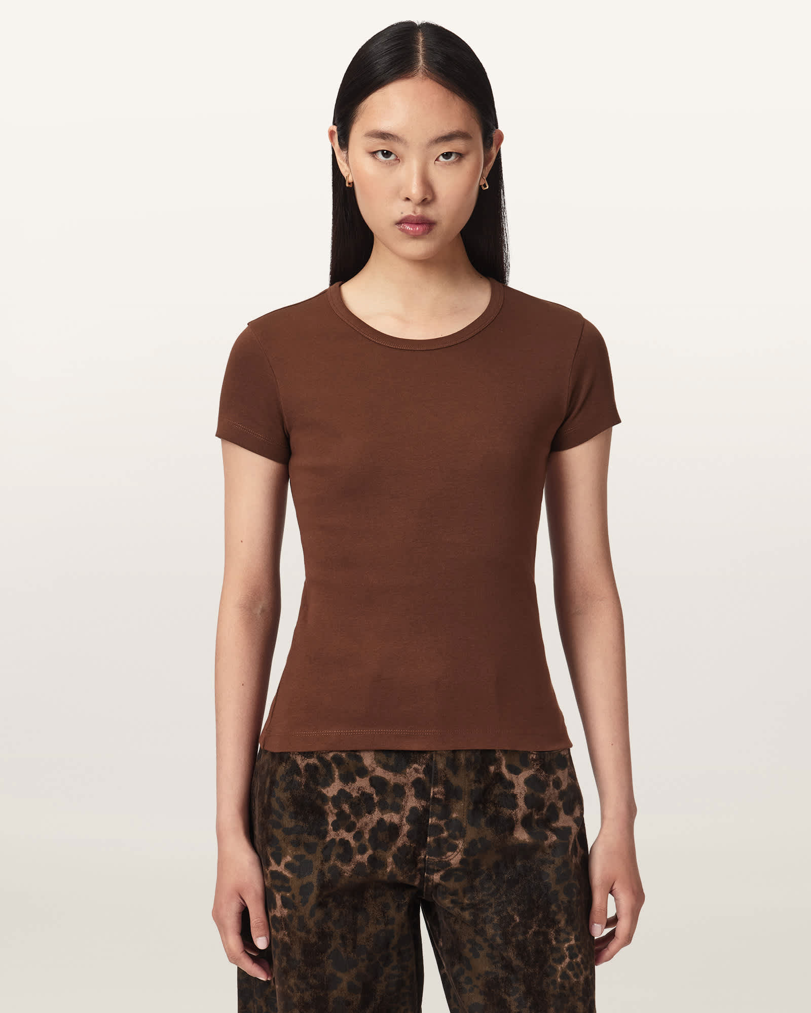 AllSaints Stevie Slim-Fit Cotton T-Shirt