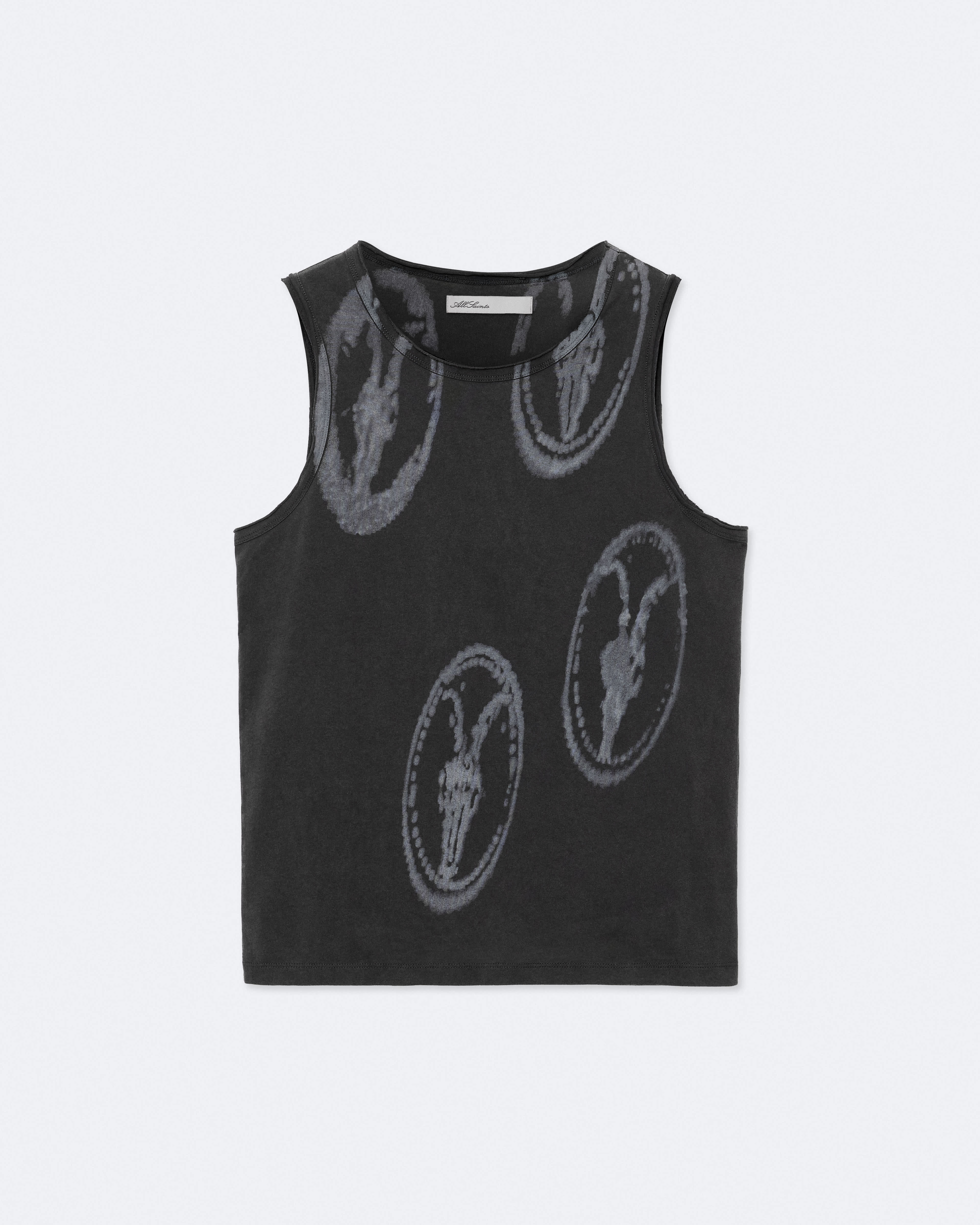 AllSaints Jenny Stamped Regular-Fit Tank Top