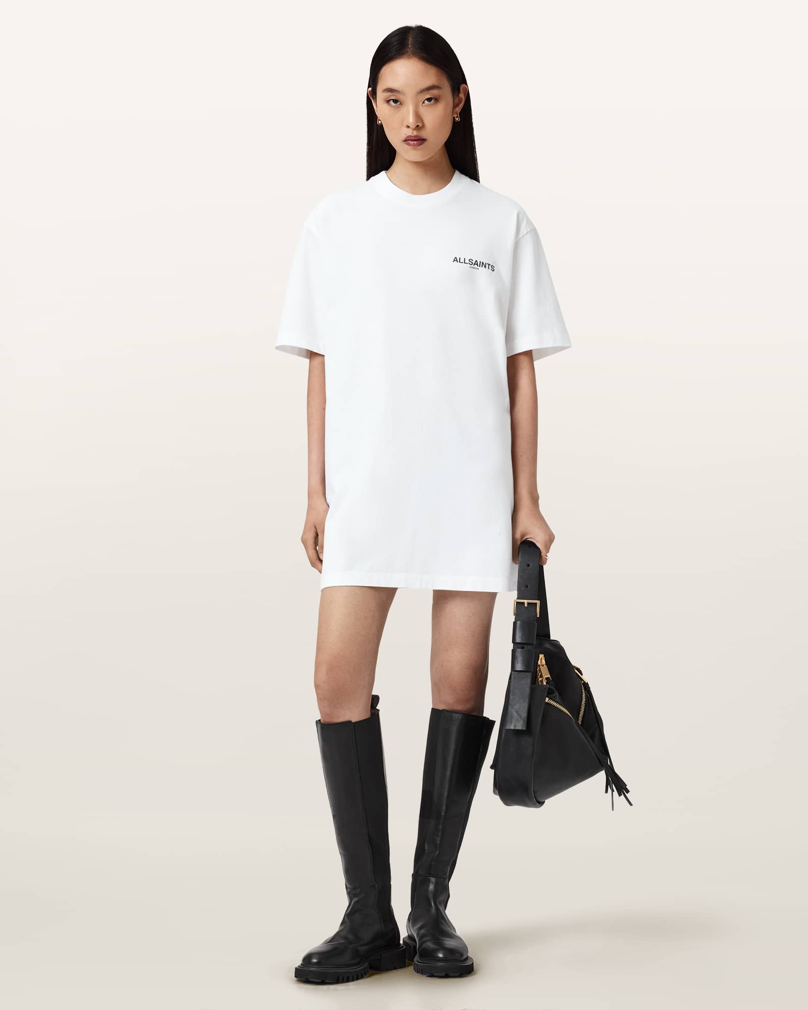 Allsaints Women's Halis Mini T-Shirt Dress - Size  Xs