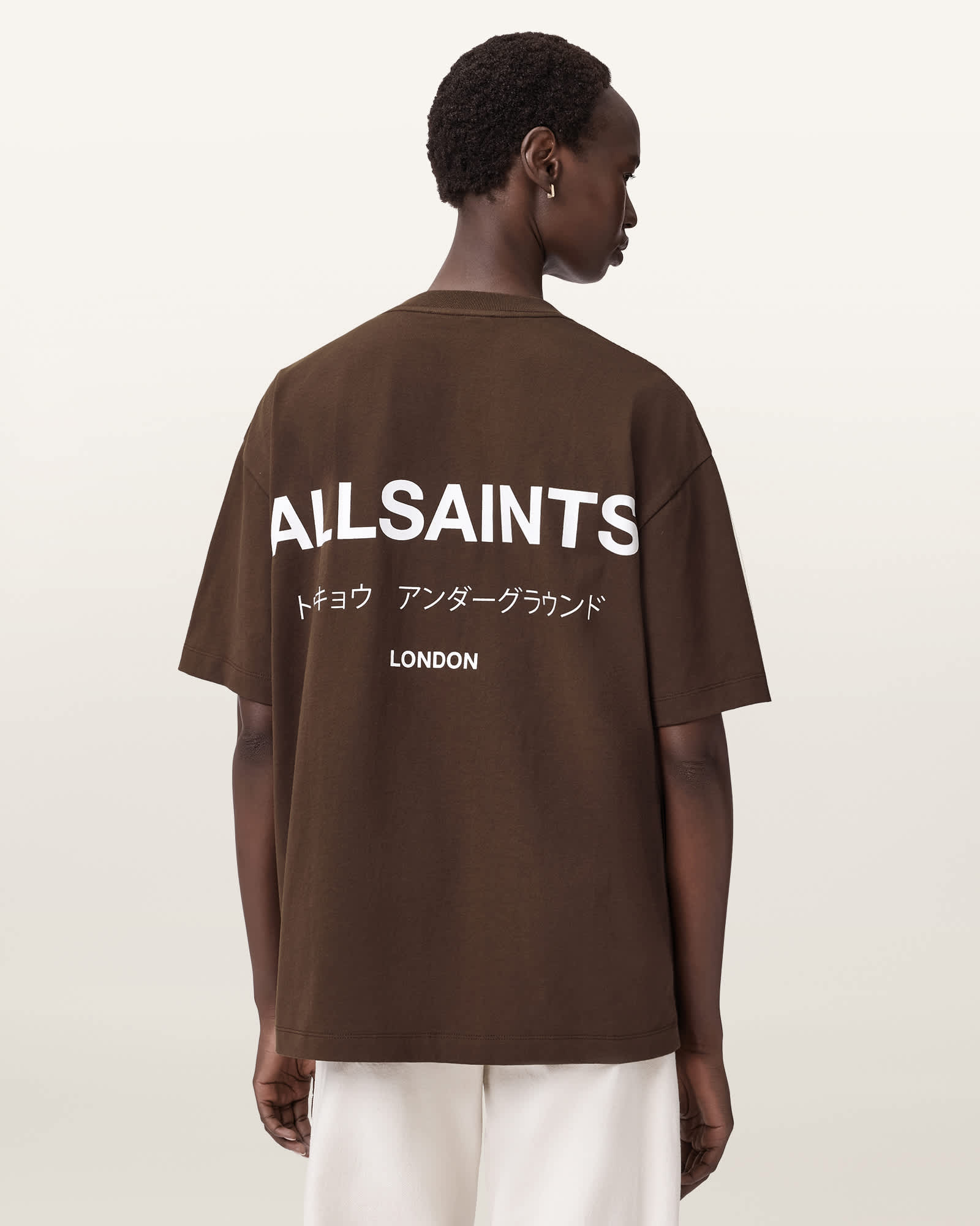 Allsaints Women's Underground Etta Oversized T-Shirt - Size  M